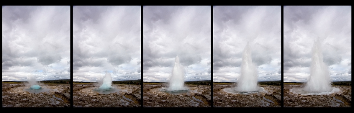 Geyser, sequenza