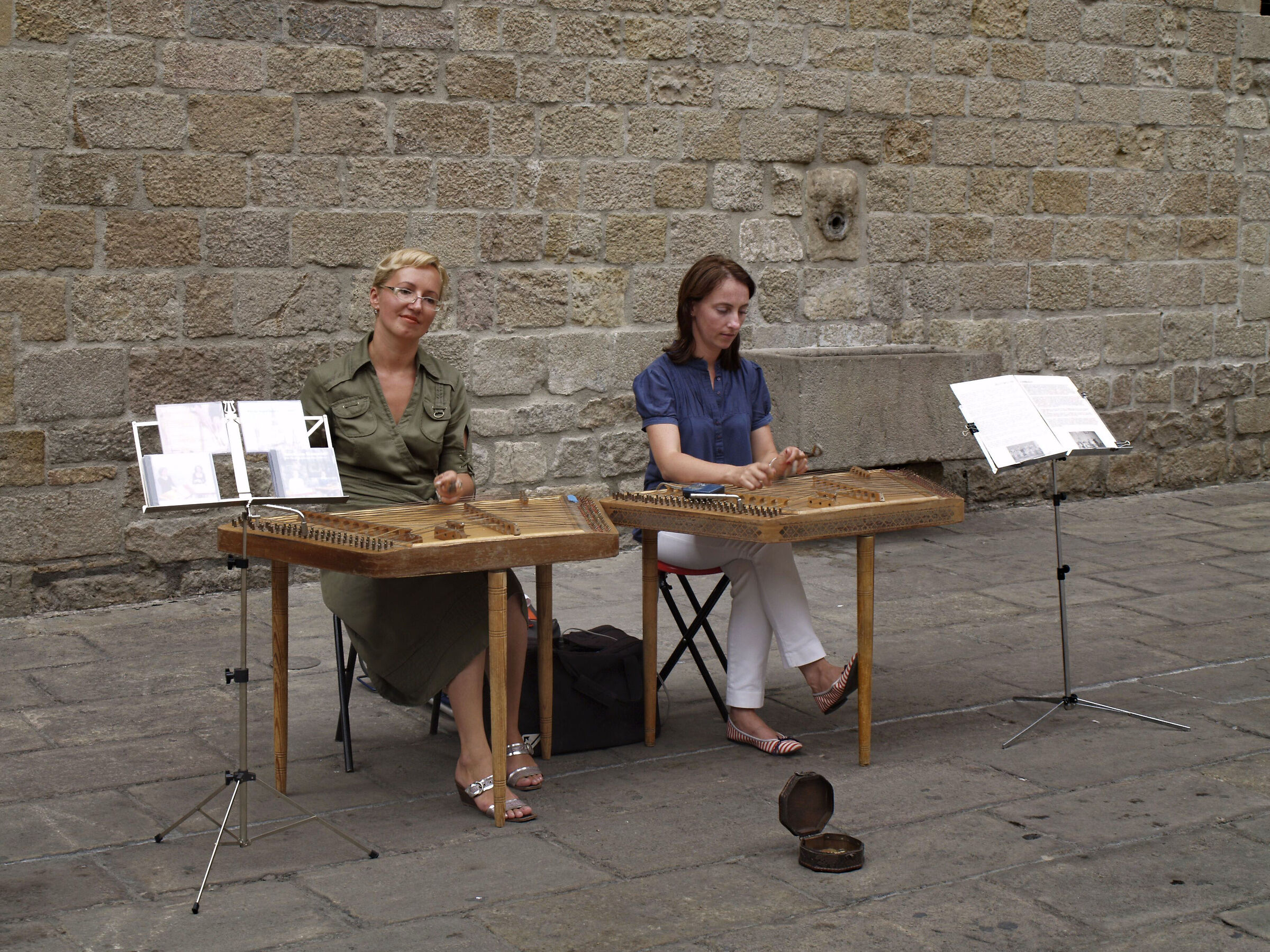 Musicians in Barcelona