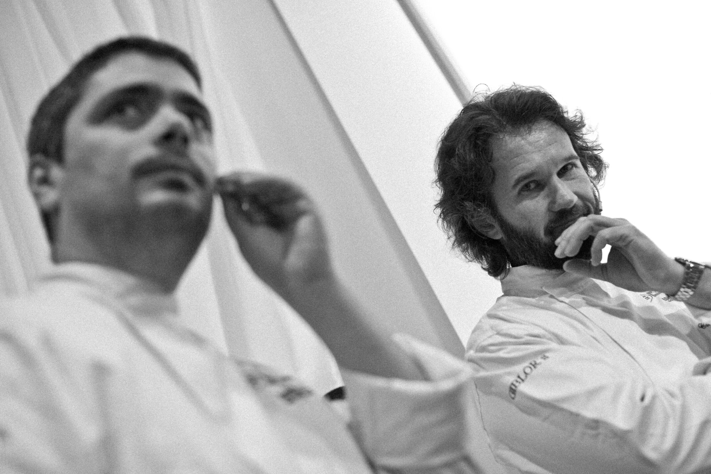 Mr Cracco and Matteo Baronetto