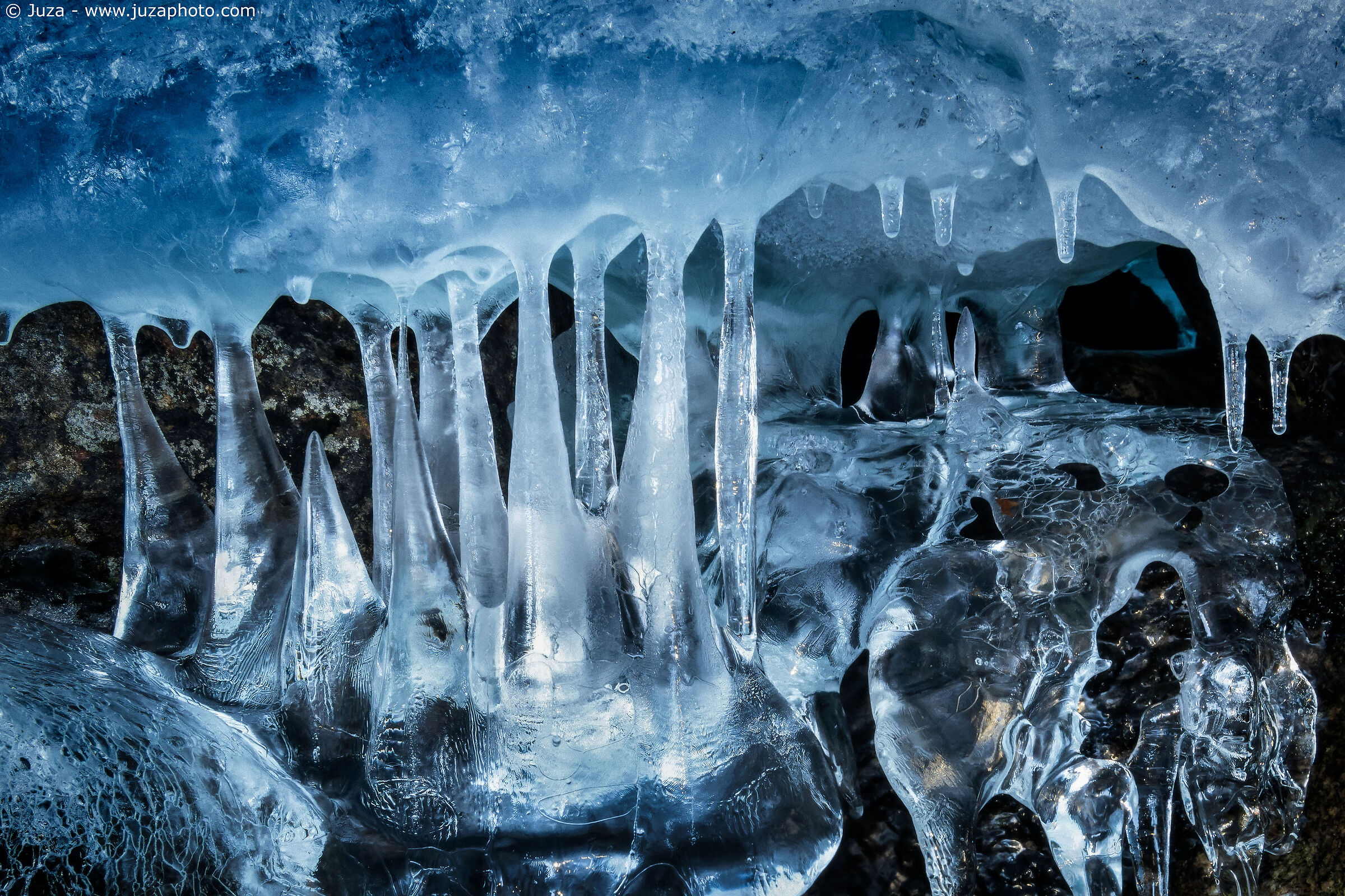 In the depths of ice