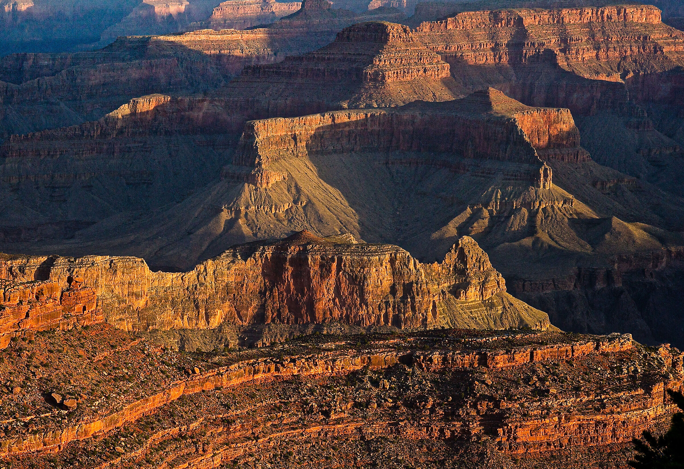 Sunrise over the Grand Canyon