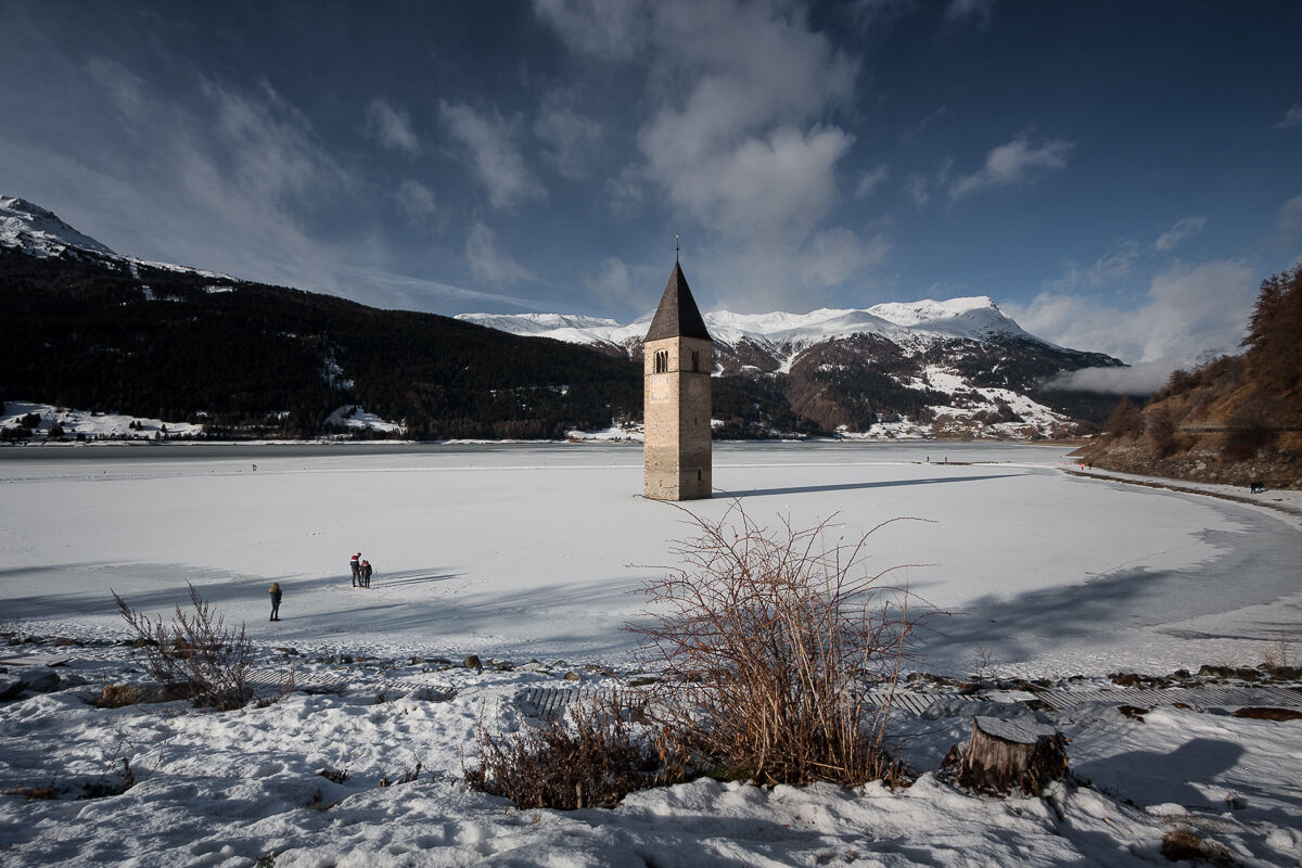 Inverno sul Resia ...