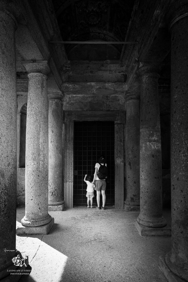 Temple at the park of the Monsters of Bomarzo