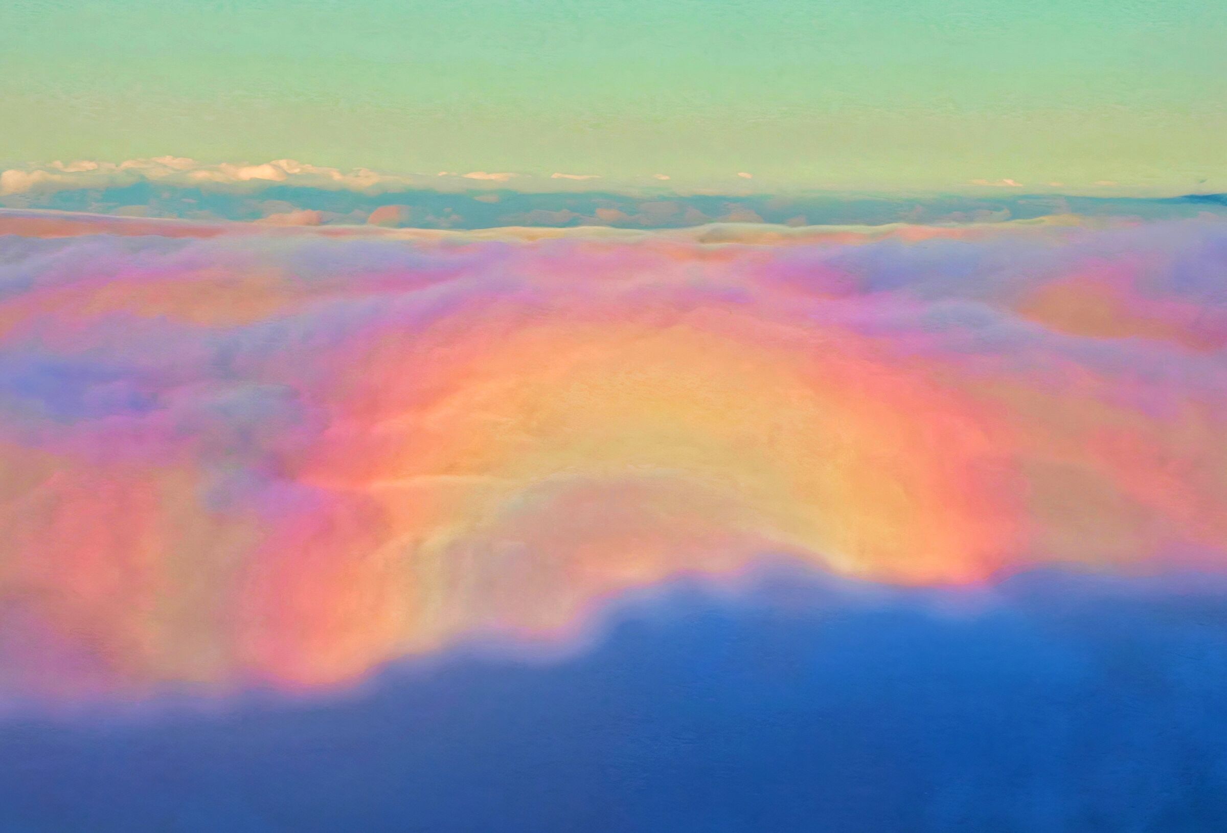 Maretto and rainbow