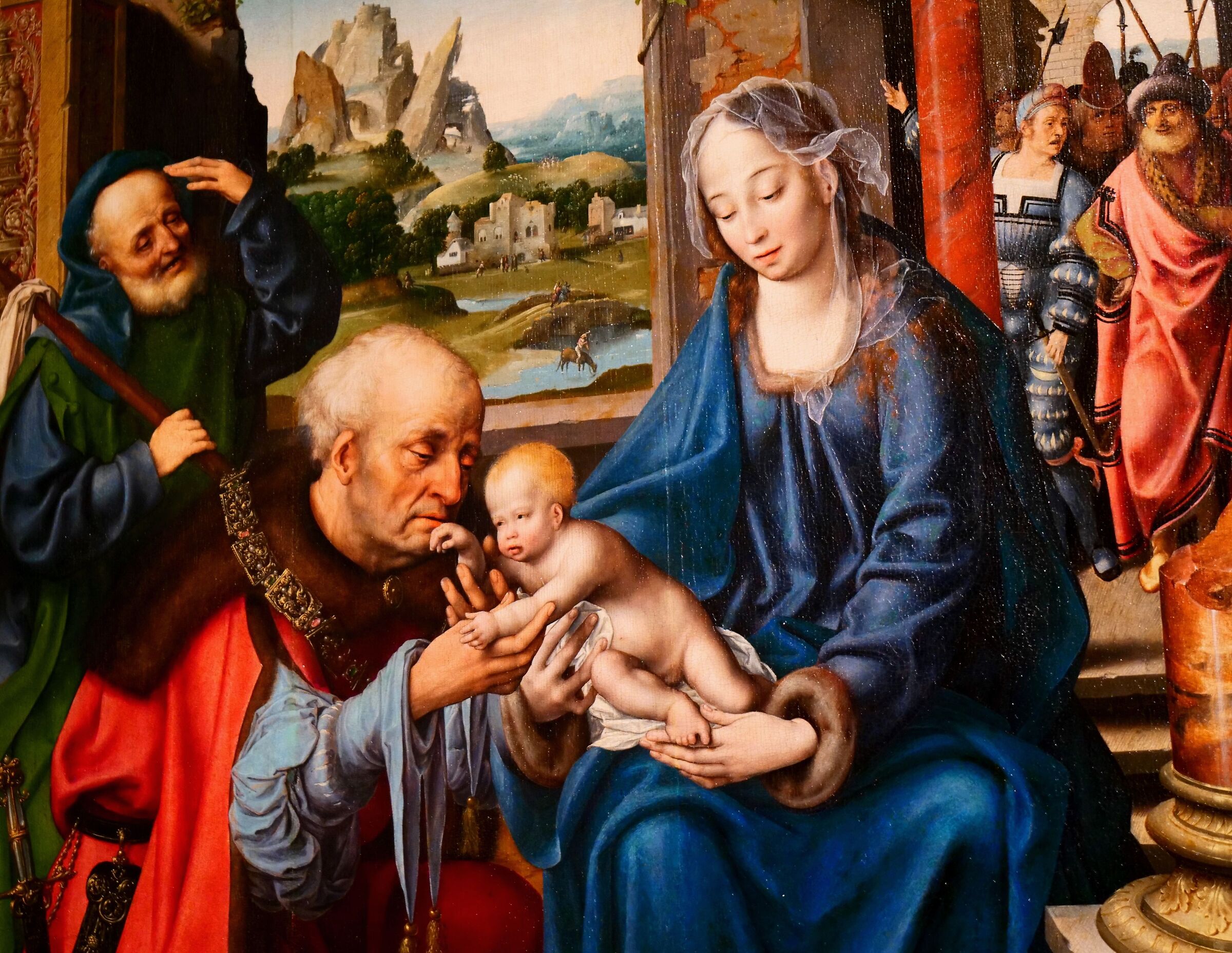 Joos Van Cleve "Adorazione del Magi" (1515 ca)