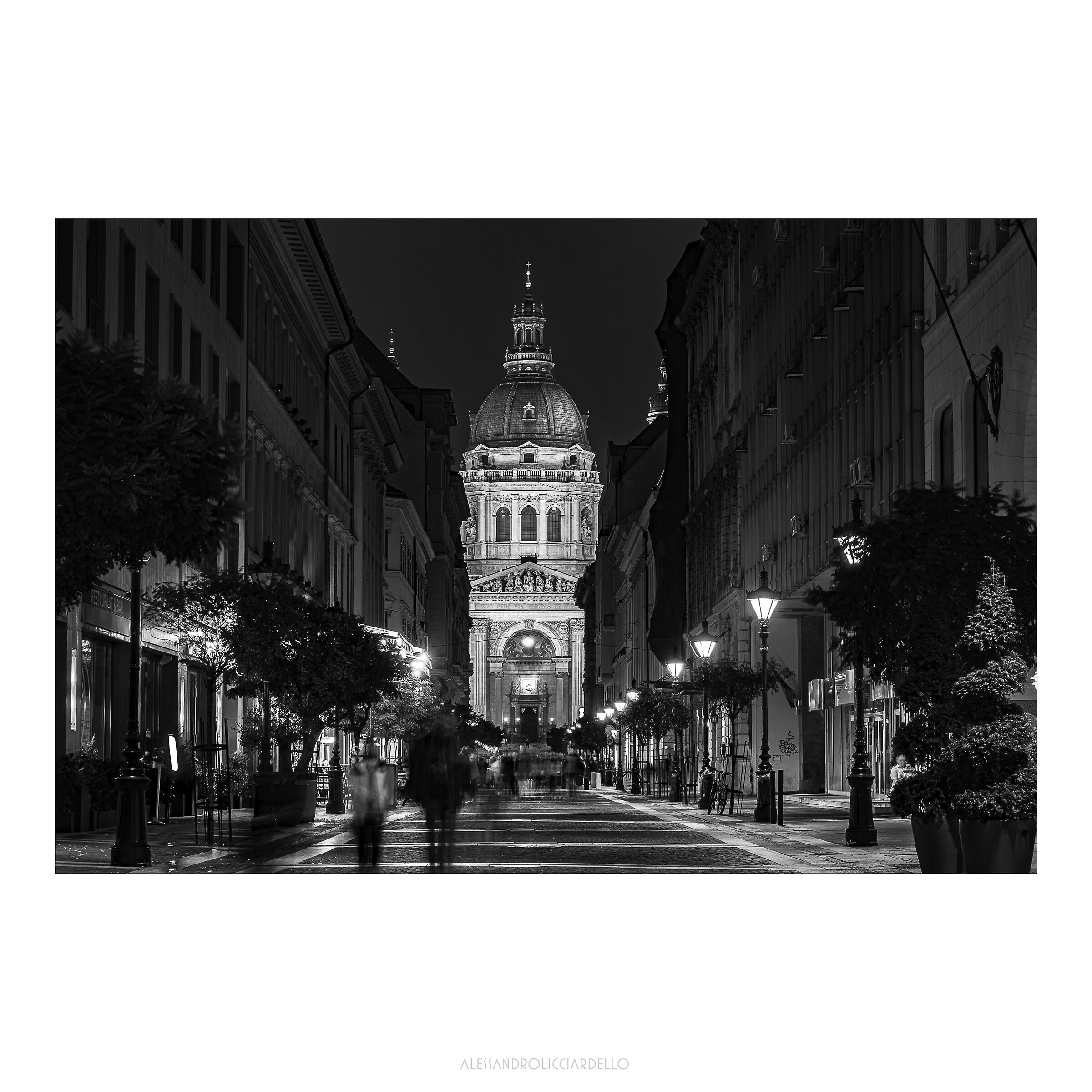 From Zrínyi utca...