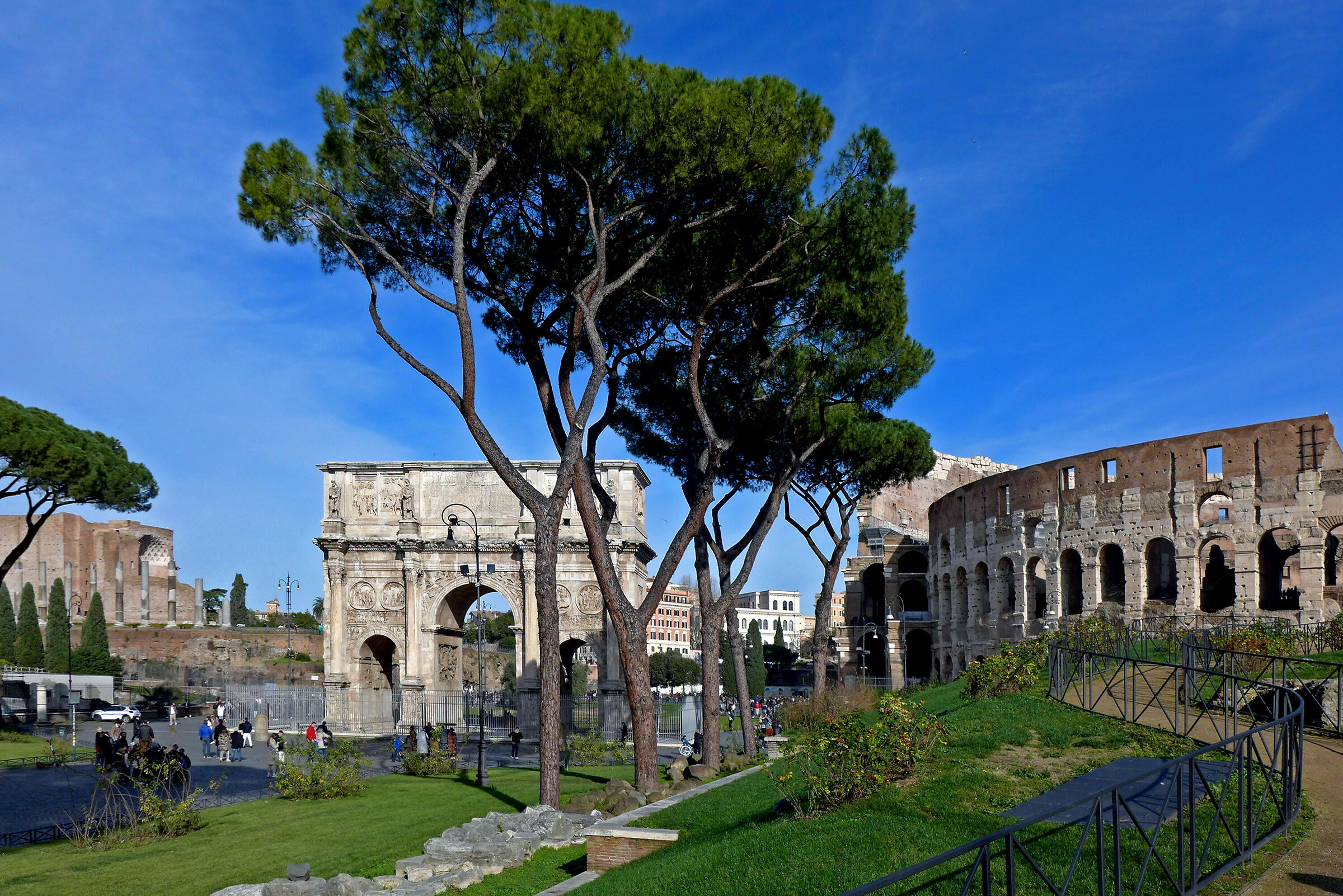 Eastern part of the Forum of Rome