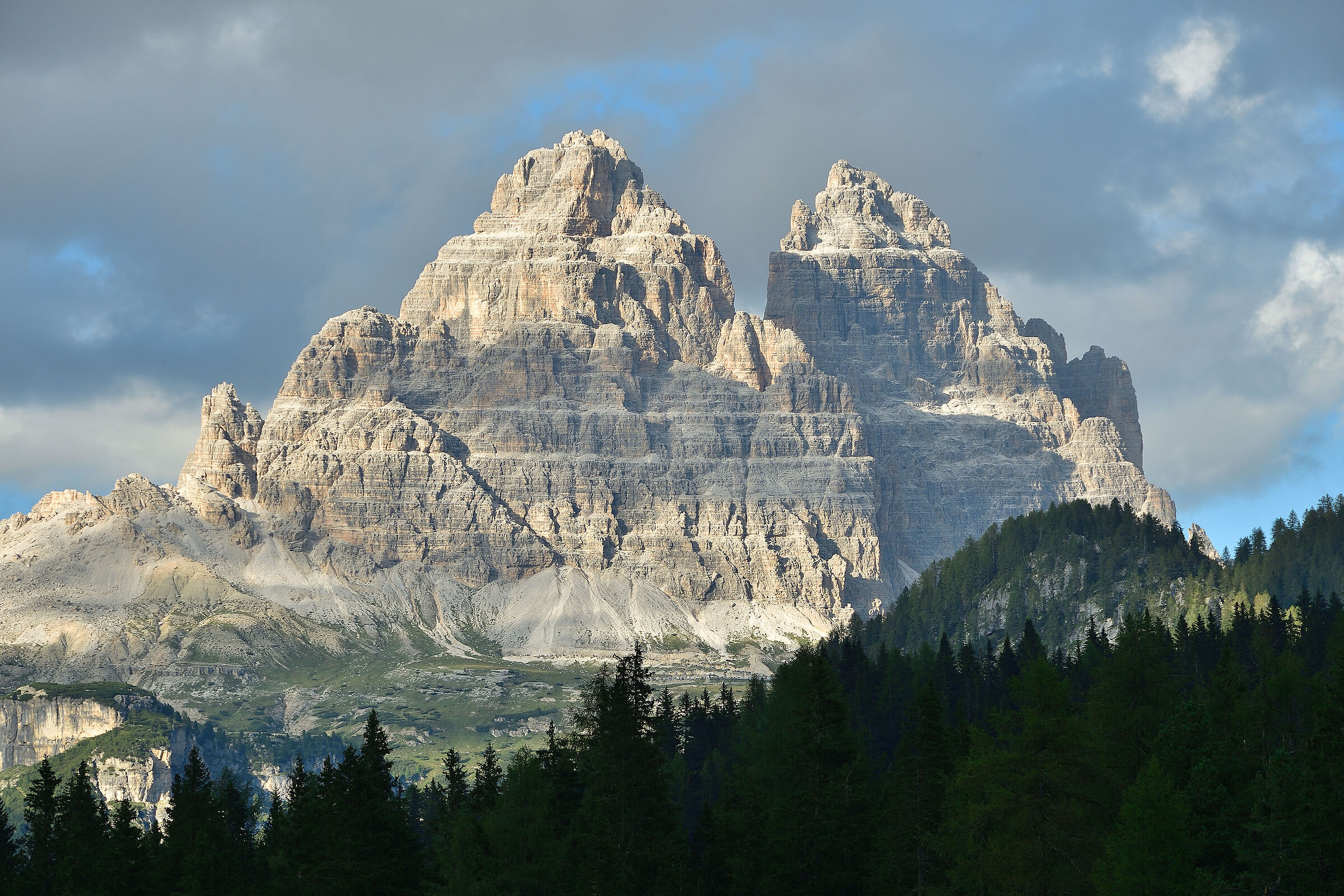 Three peaks of Lavaredo