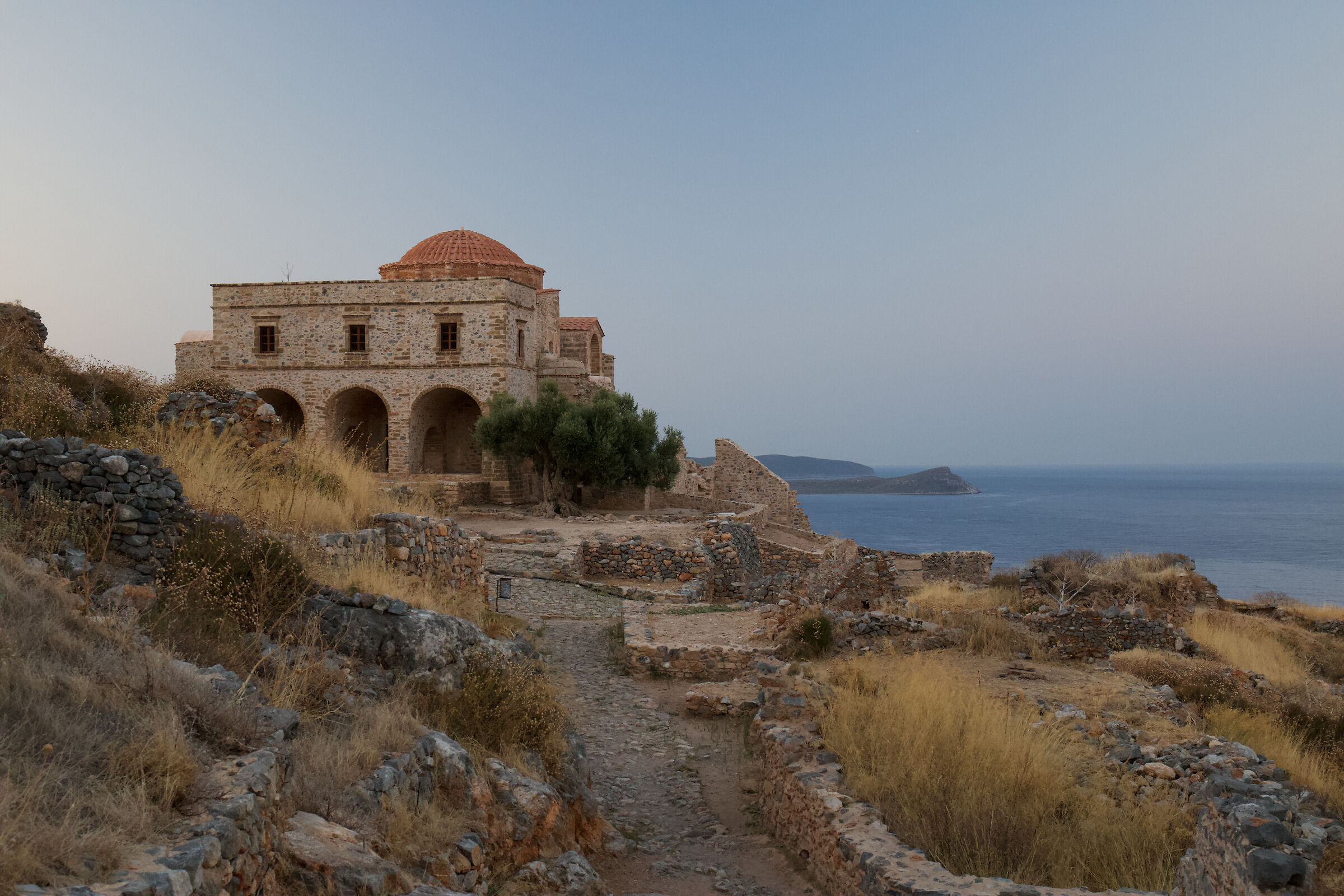 La chiesetta di Monemvasia