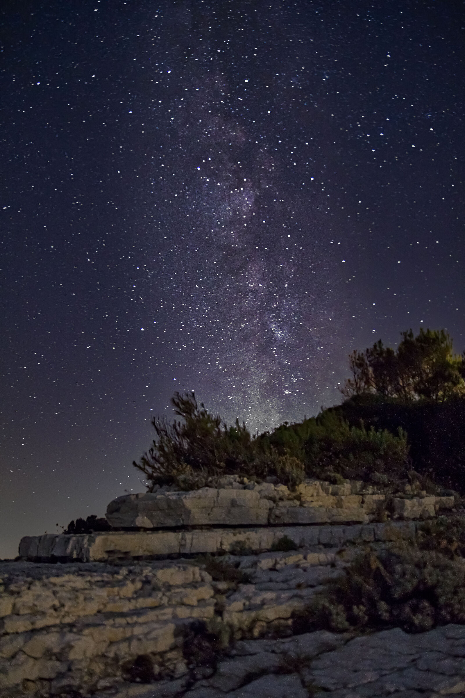 Via Lattea Baia di campi Vieste