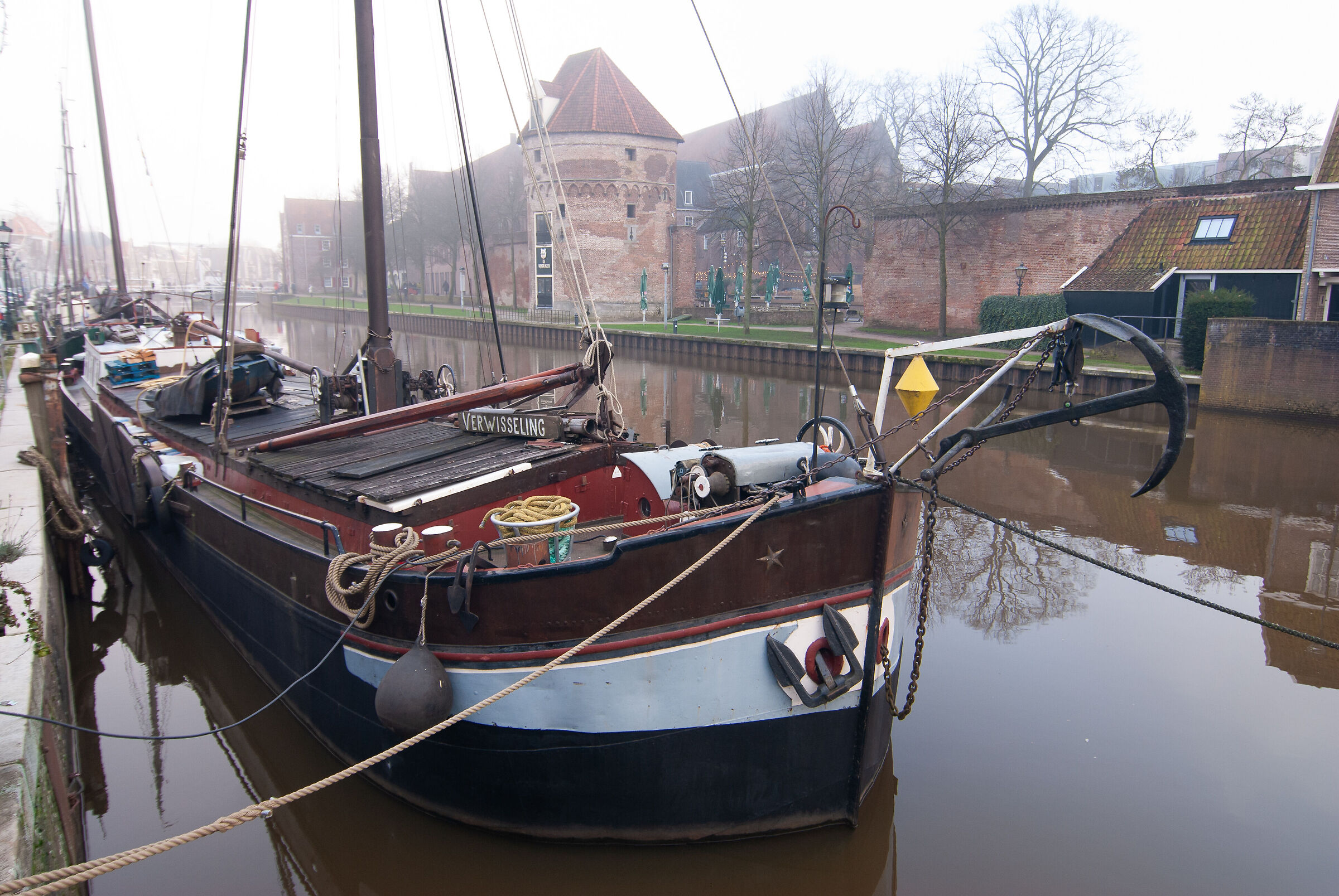 Foggy January afternoon Zwolle