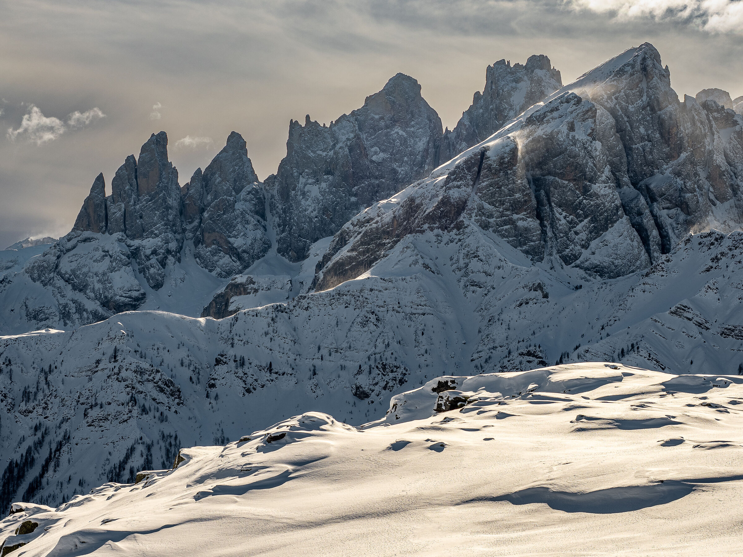 Dolomiti "patagoniche" Gruppo del Focobon - Falcad...