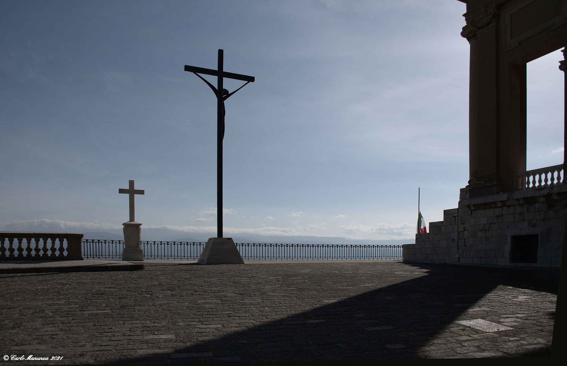 on the cross