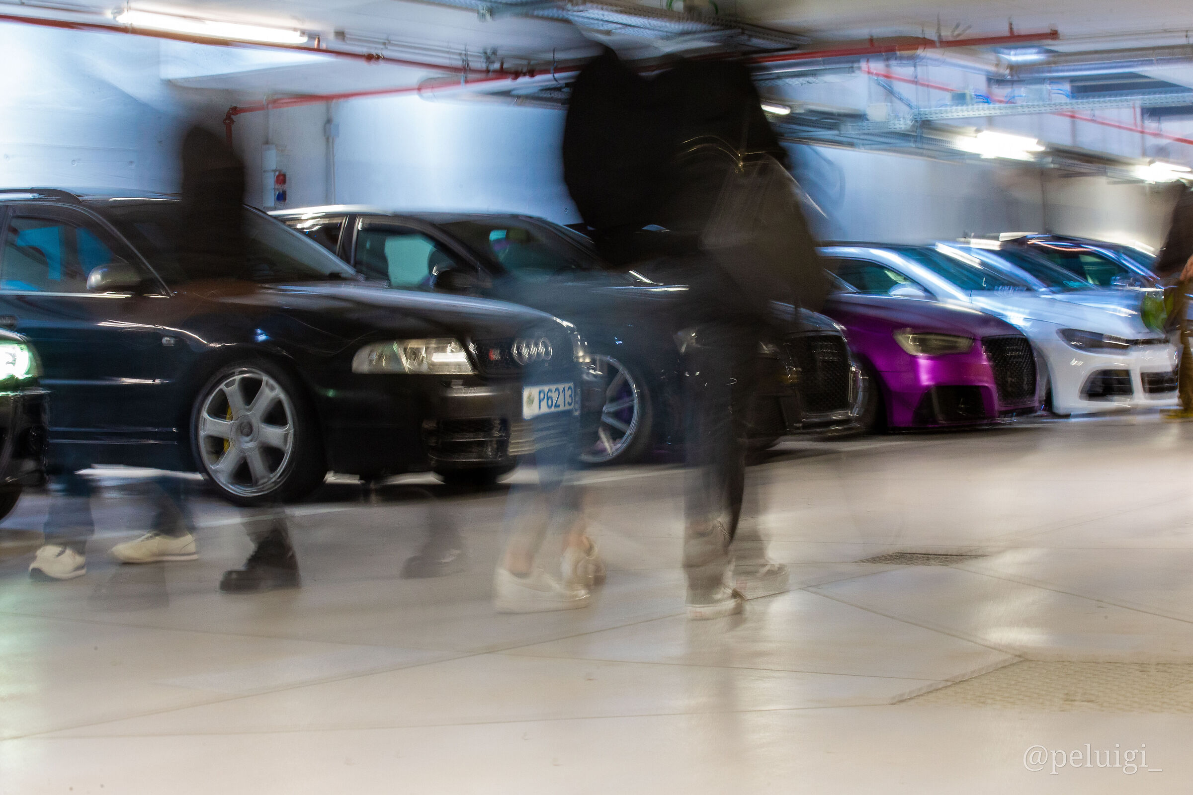 Audi s4 first panning tests