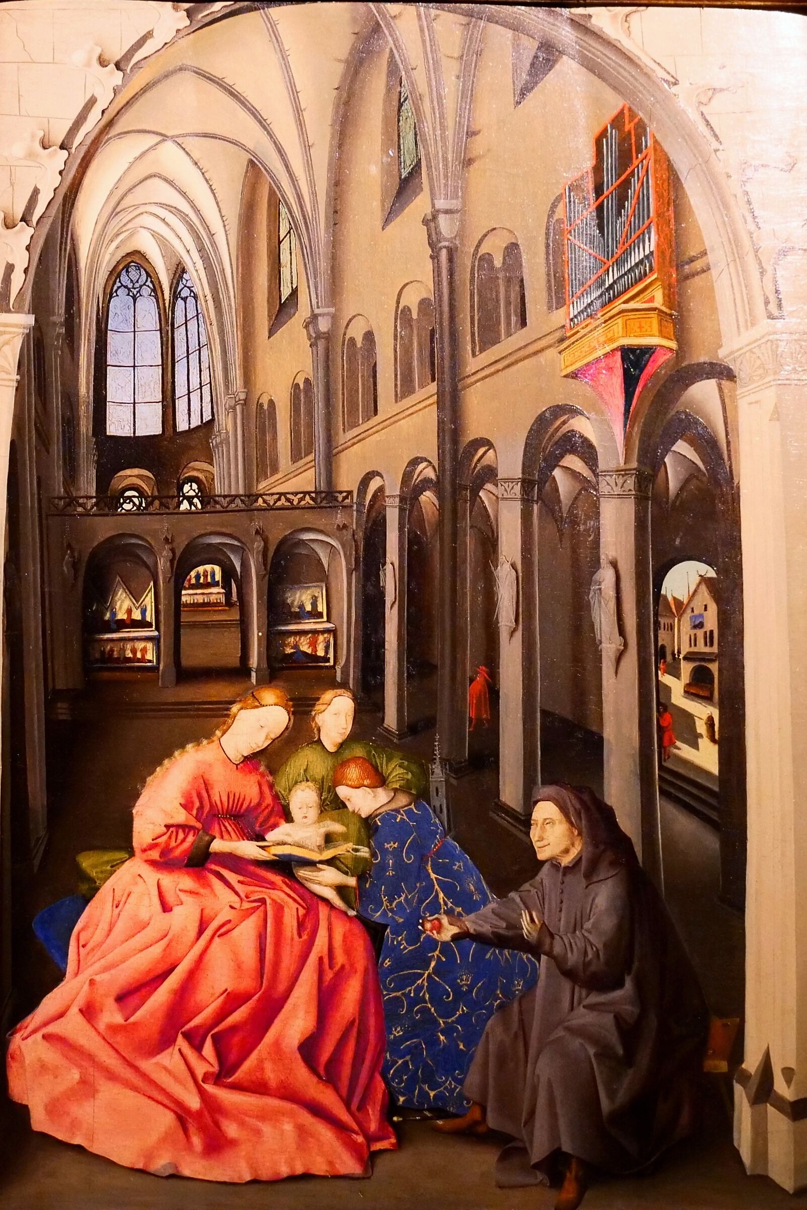 Konkrad Witz (bottega) Sacra Conversazione" 1446/8