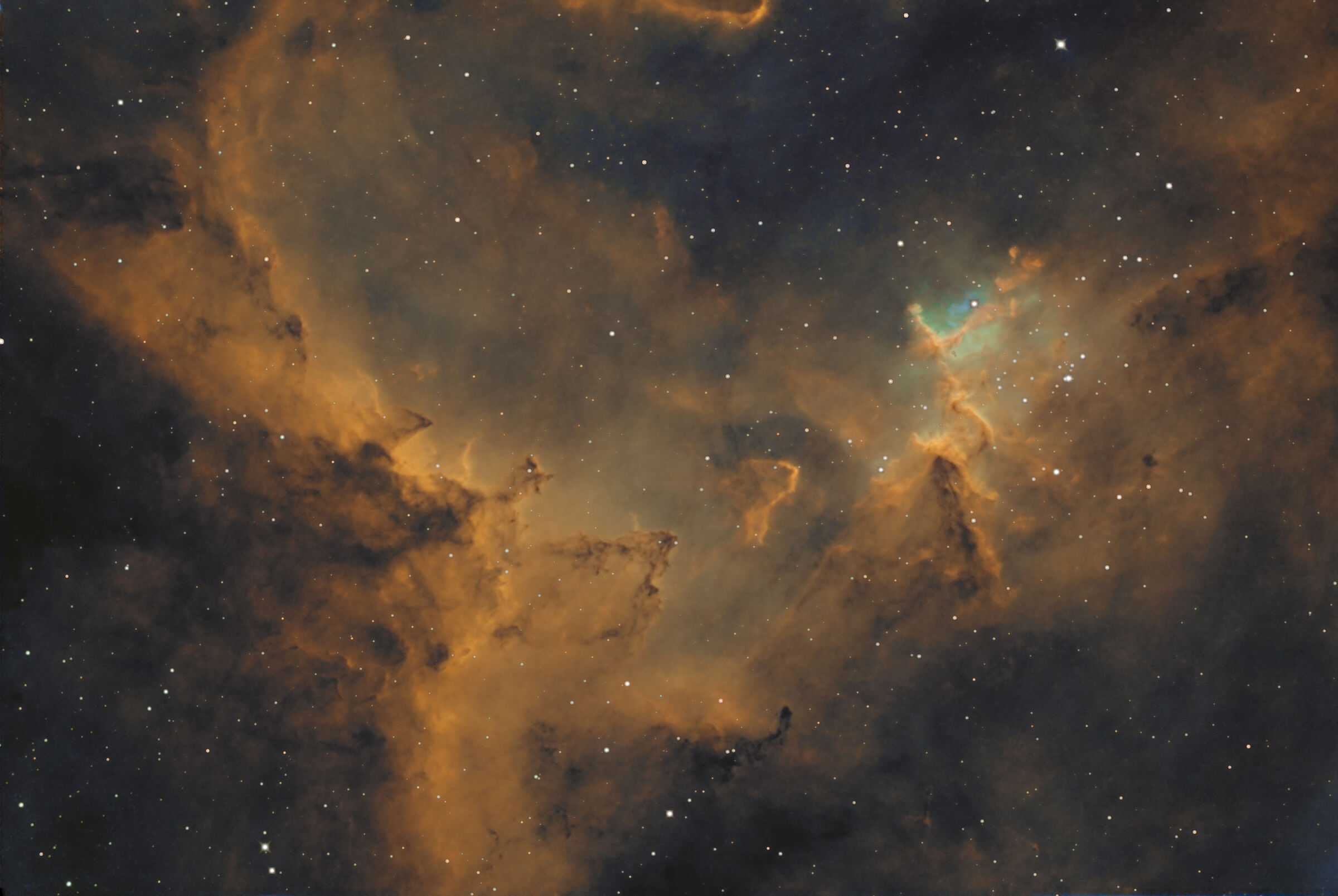 IC 1805 - Heart of the Heart Nebula : Melotte 15
