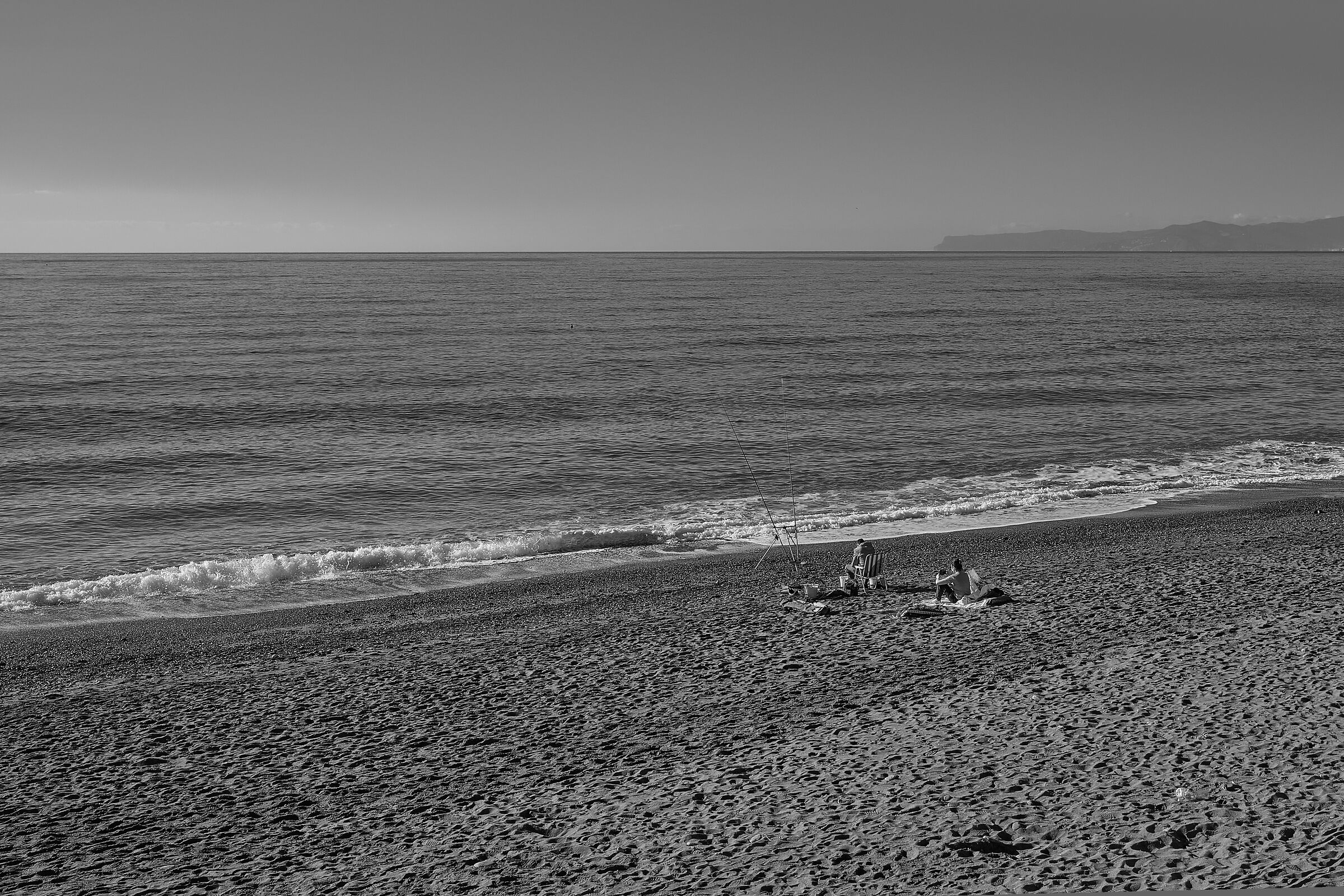 The sea in winter...