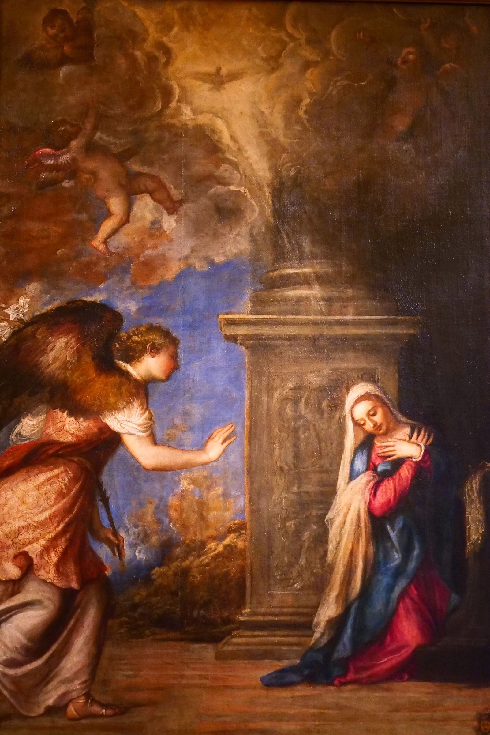 Tiziano Vecellio "Annunciazione" (1557)
