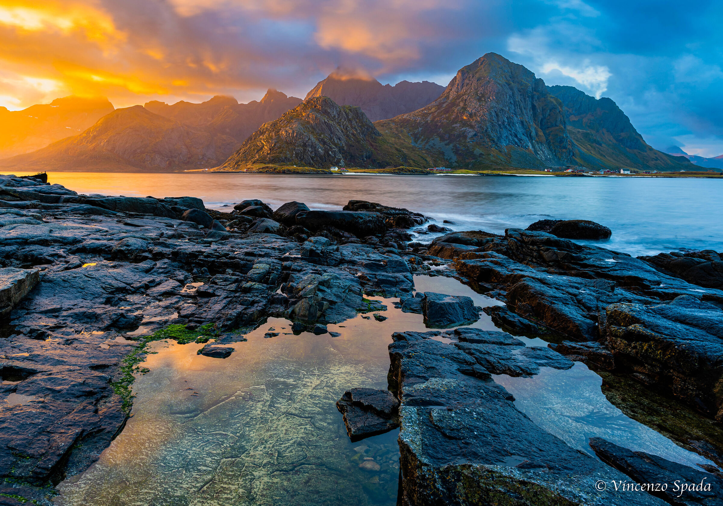 Varied Beach all'alba