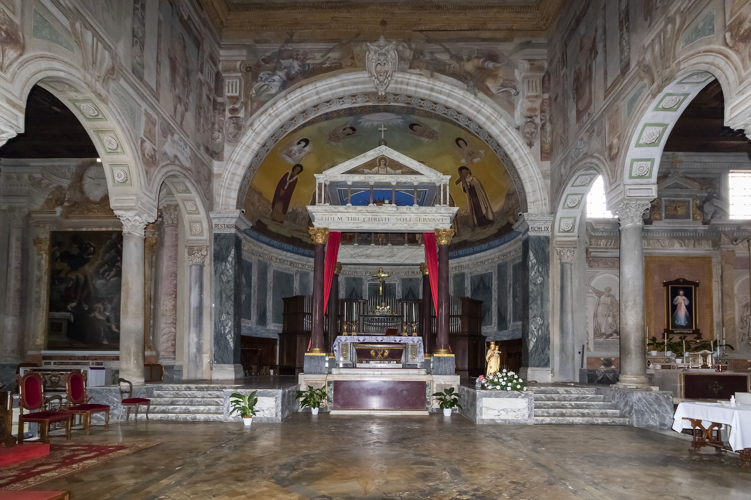 The Basilica of San Pancrazio