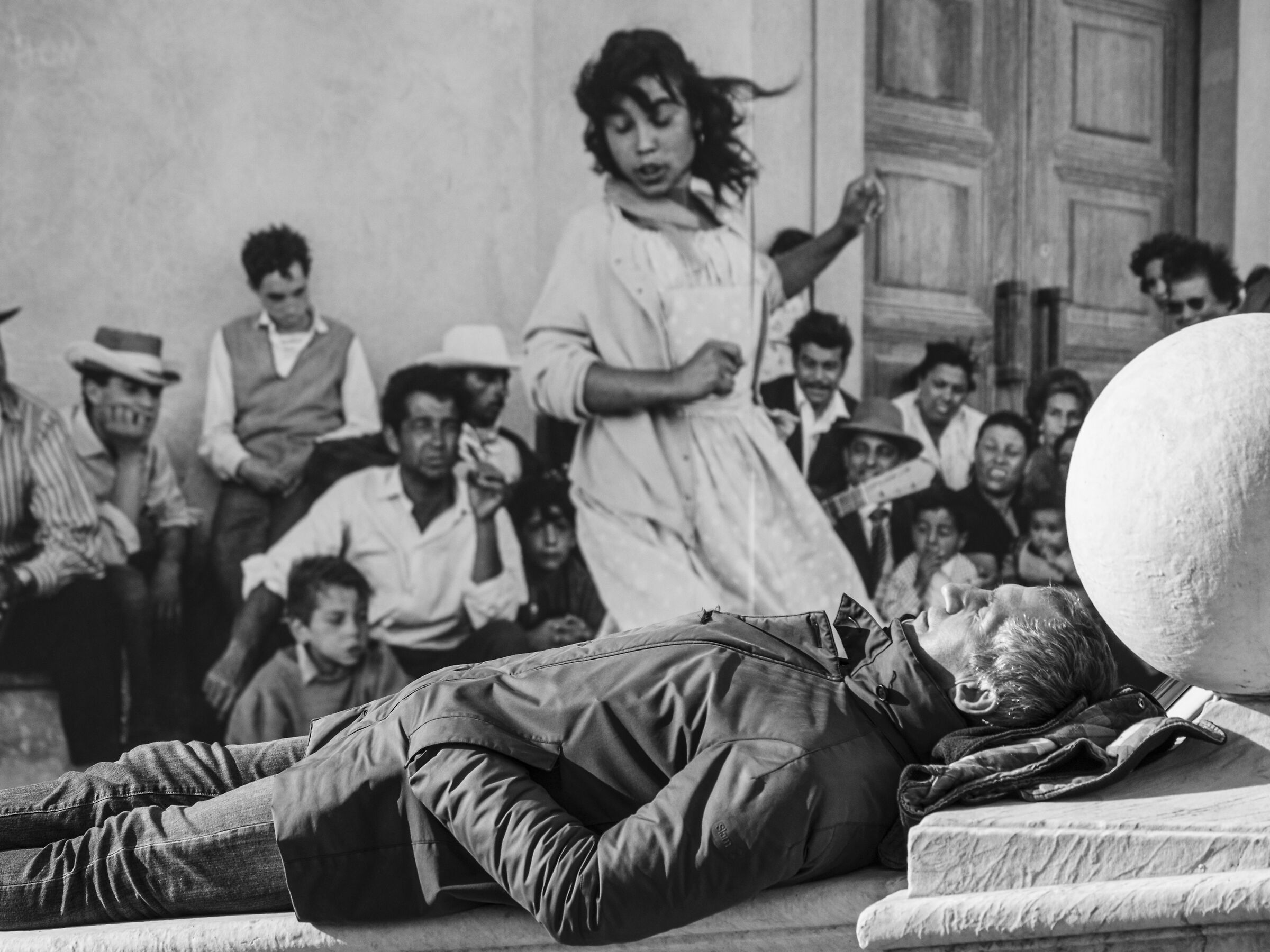 Sleeping and dancing