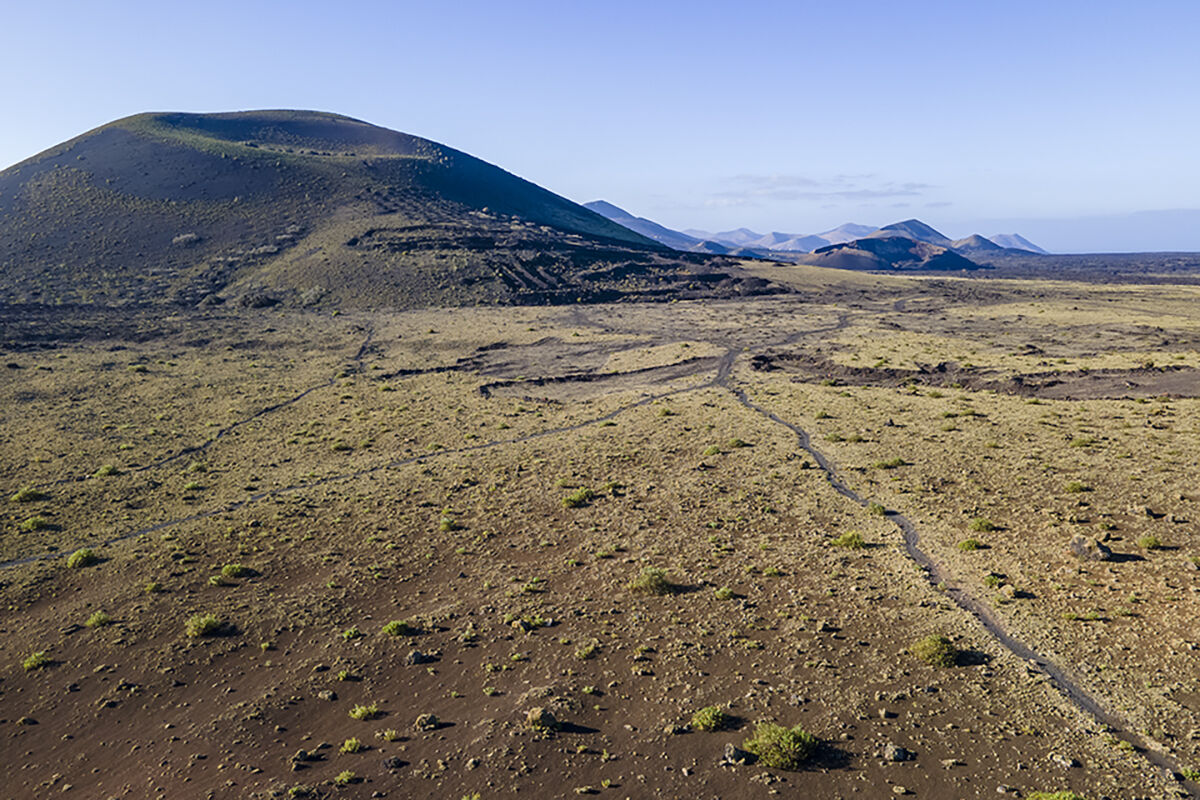 Lanzarote Montana Negra e Los Cuervos