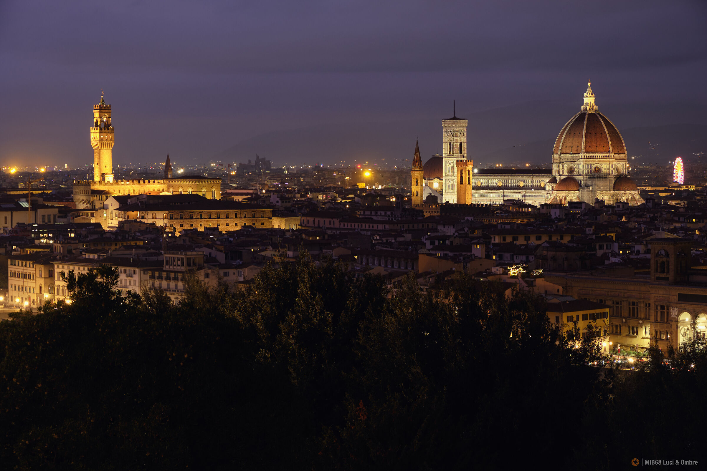 Firenze, panorama da Piazzale Michelangelo