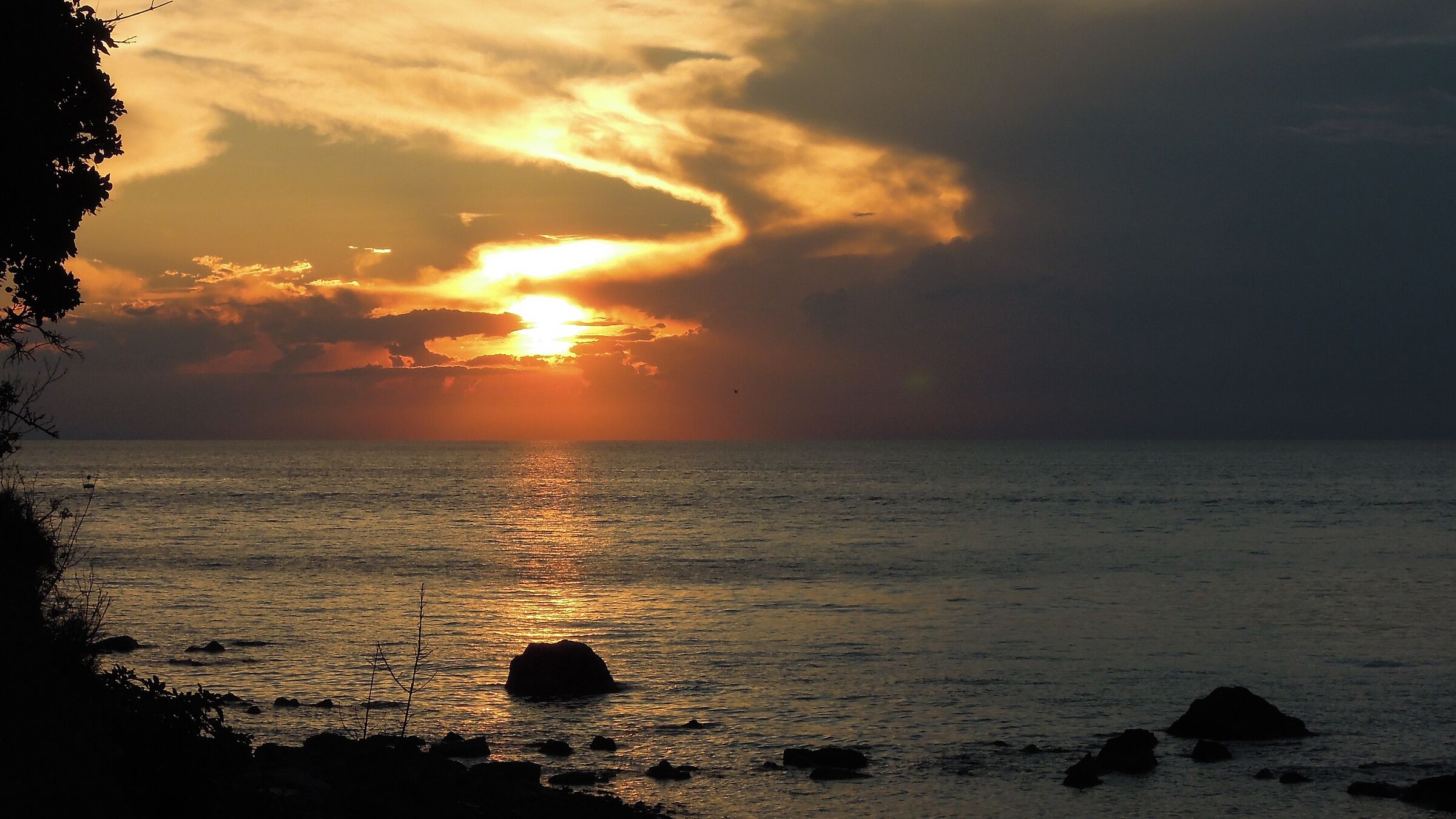Tramonto Strugnan Slovenia