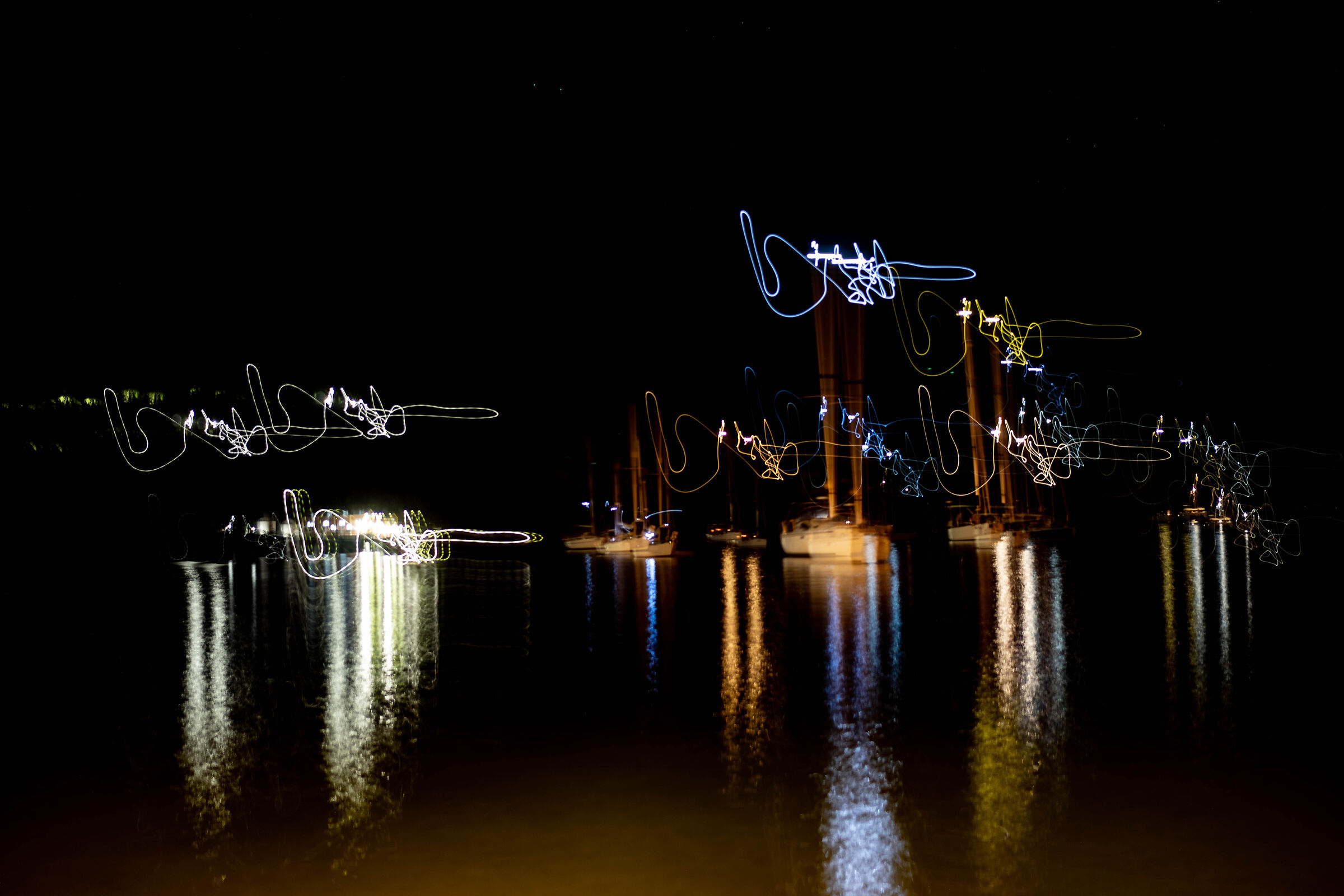 Sailing guitars. Erikoussa, Greece