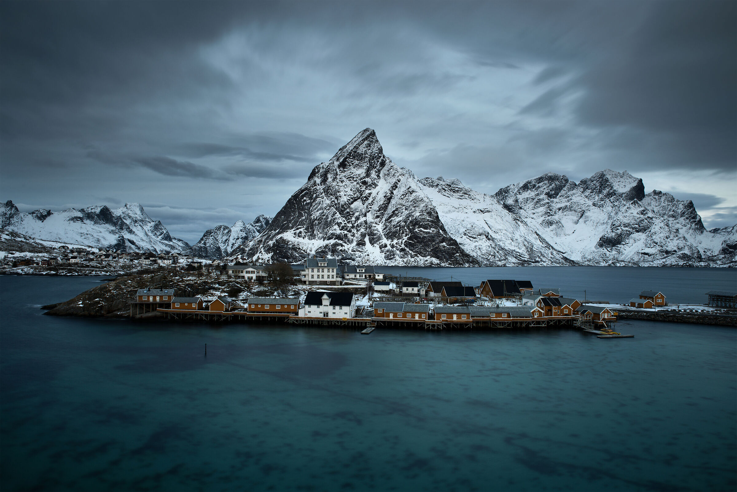 The storm is approaching.