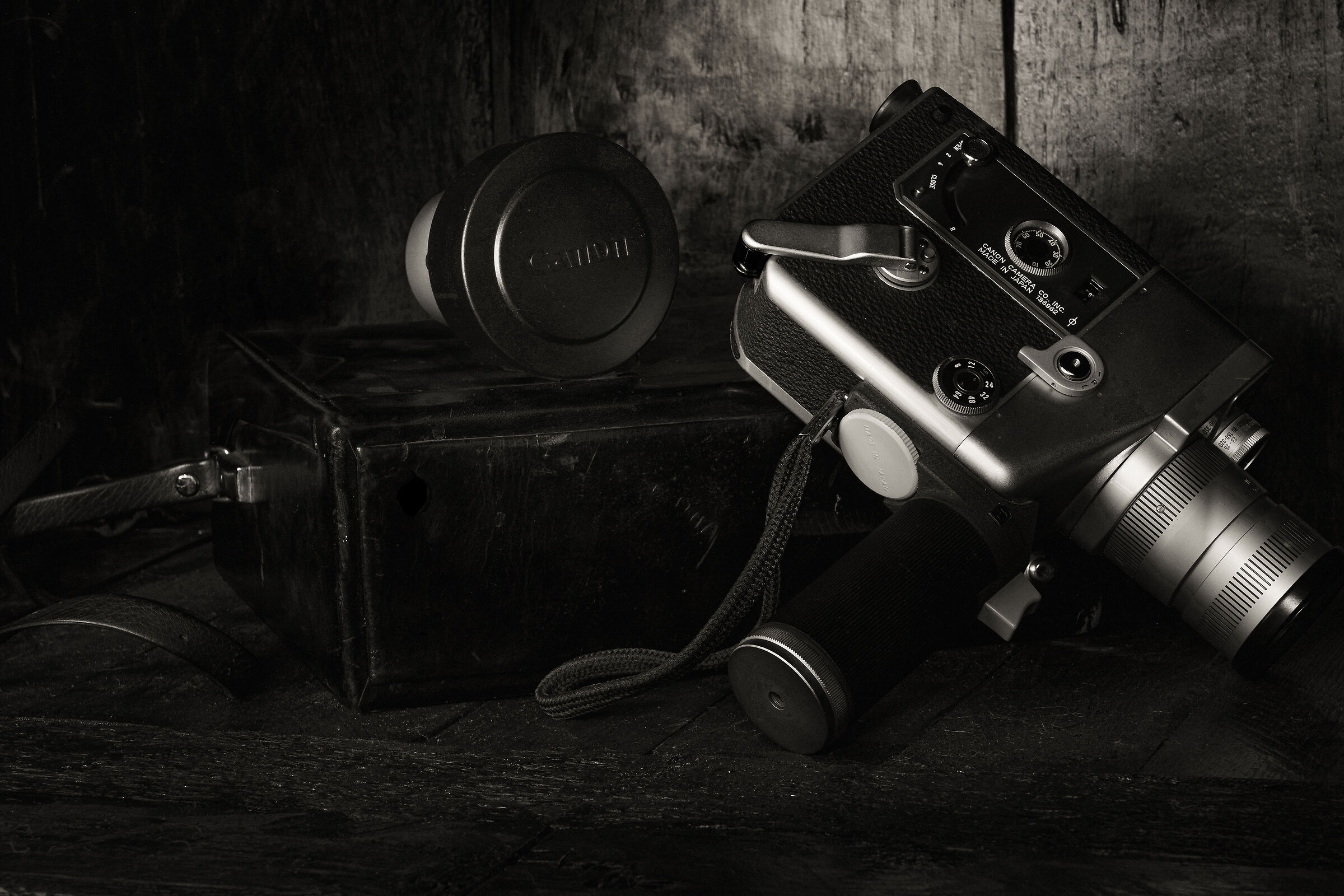 Light painting - vecchia telecamera Canon