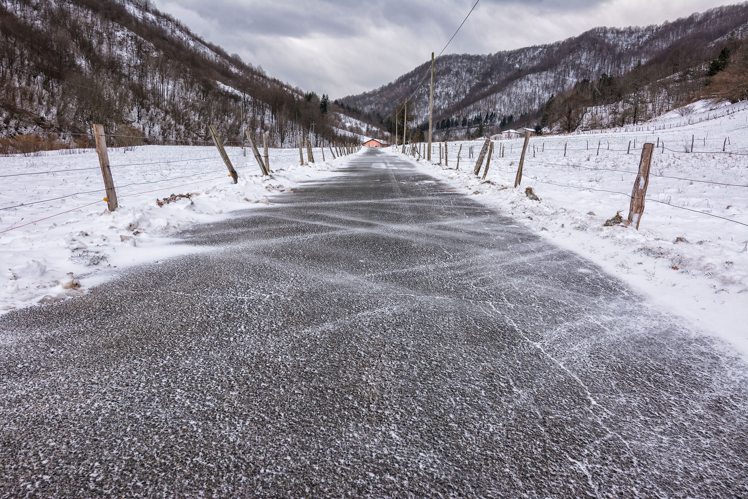 La strada verso il freddo