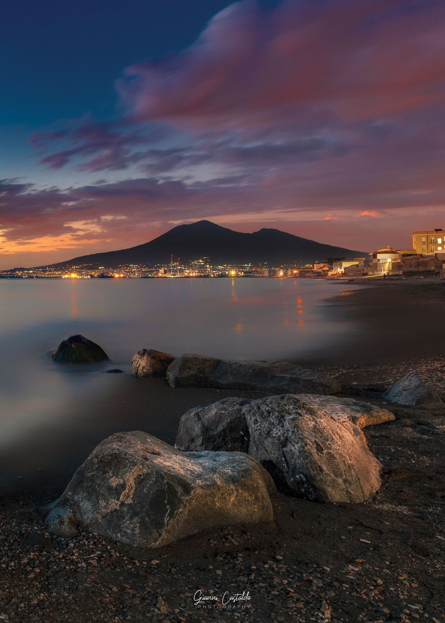 Sunset da Castellammare di Stabia