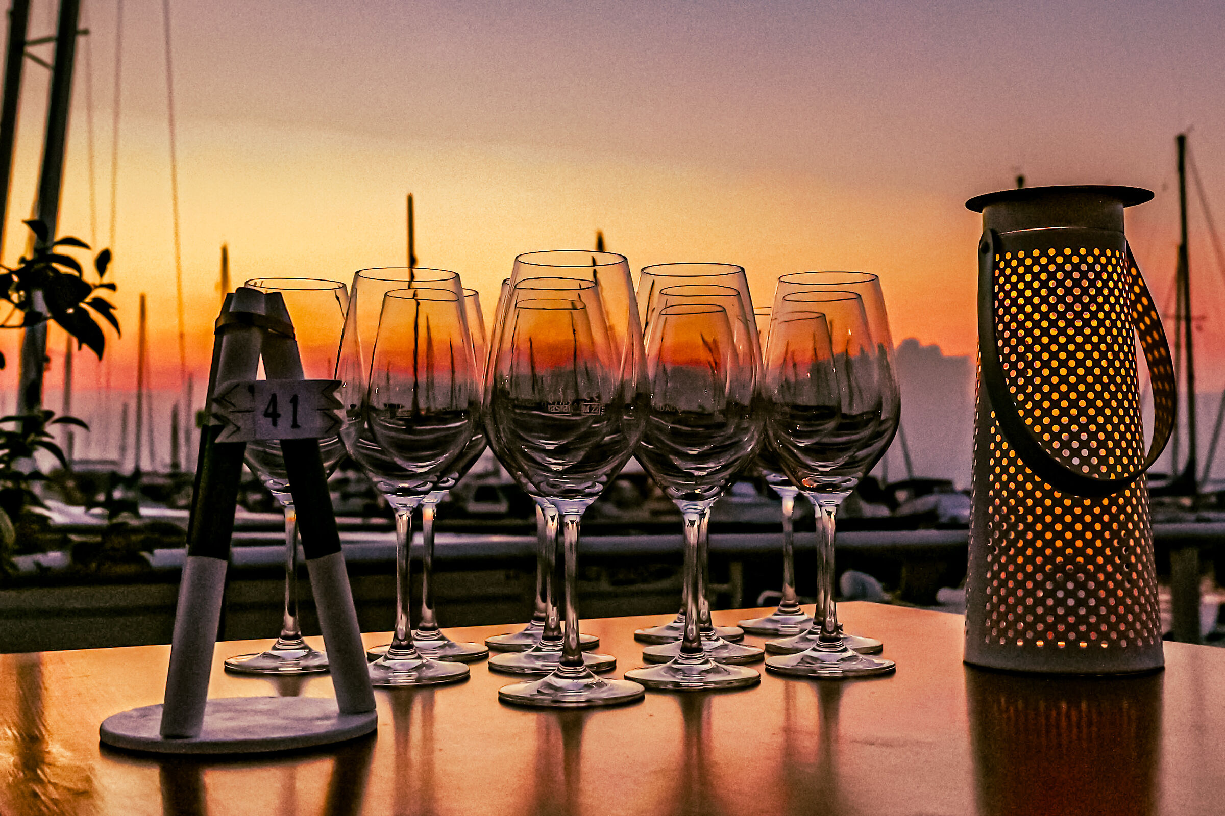 Aperitivo al tramonto