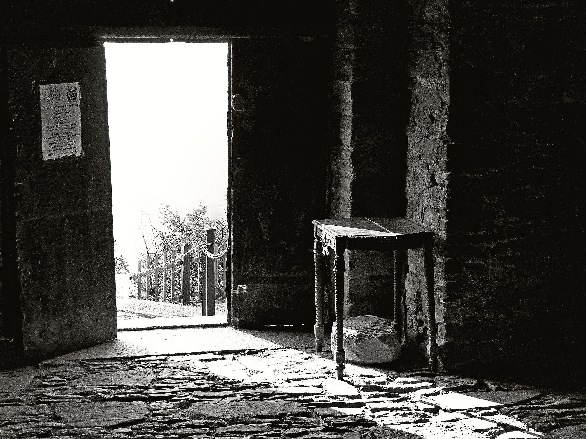 Entrance to the castle