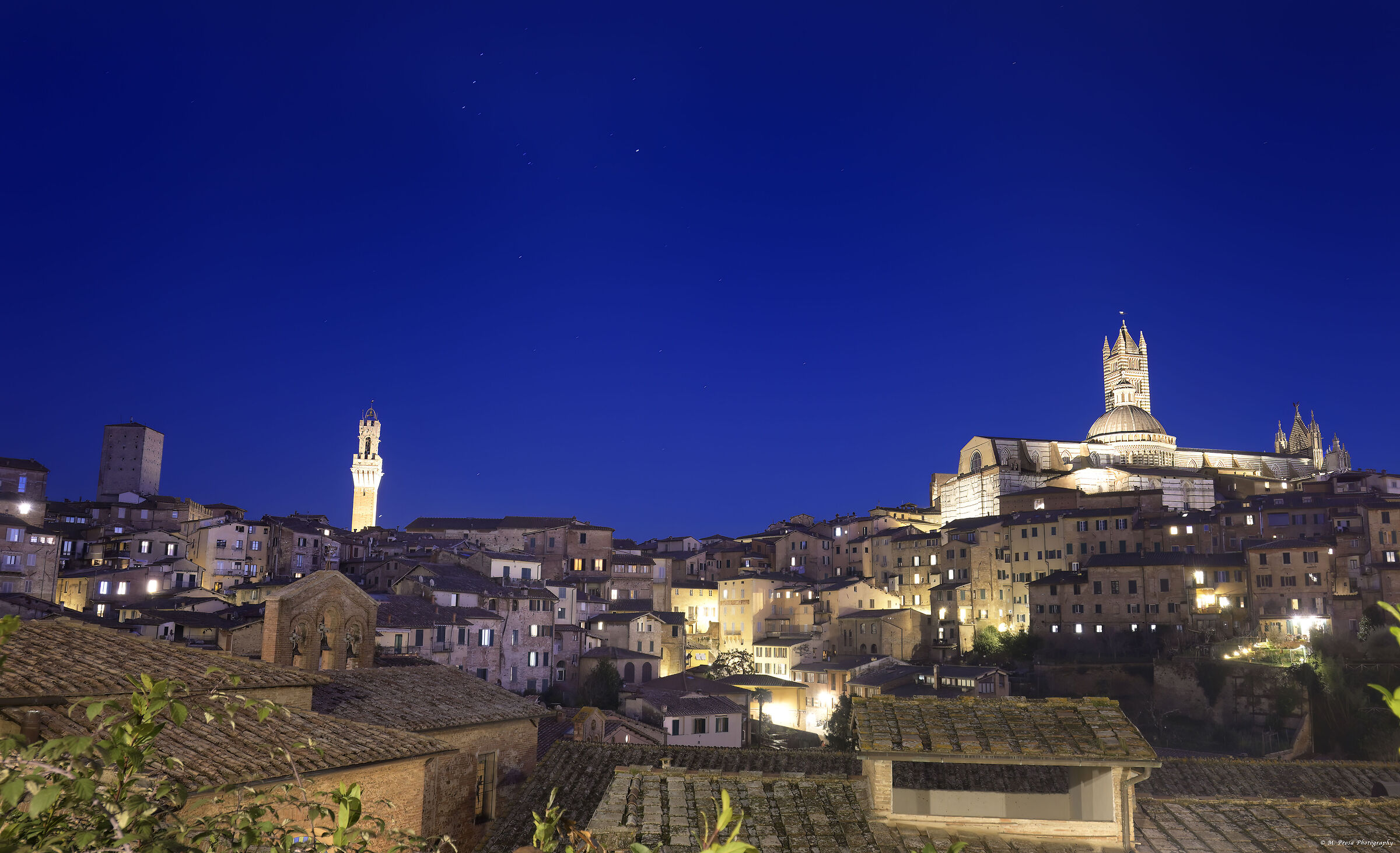 Siena night view