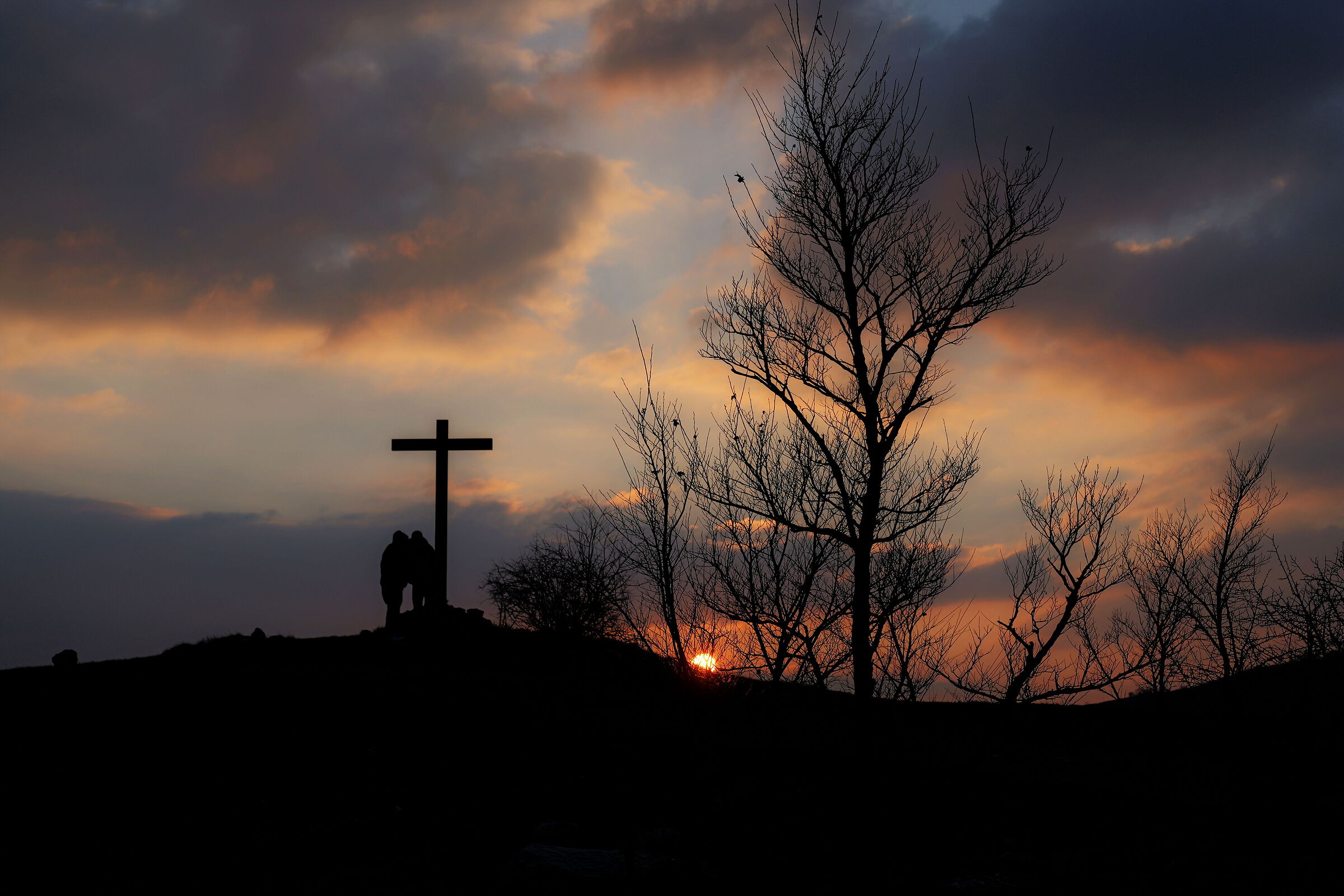 Tramonto sulla croce 2