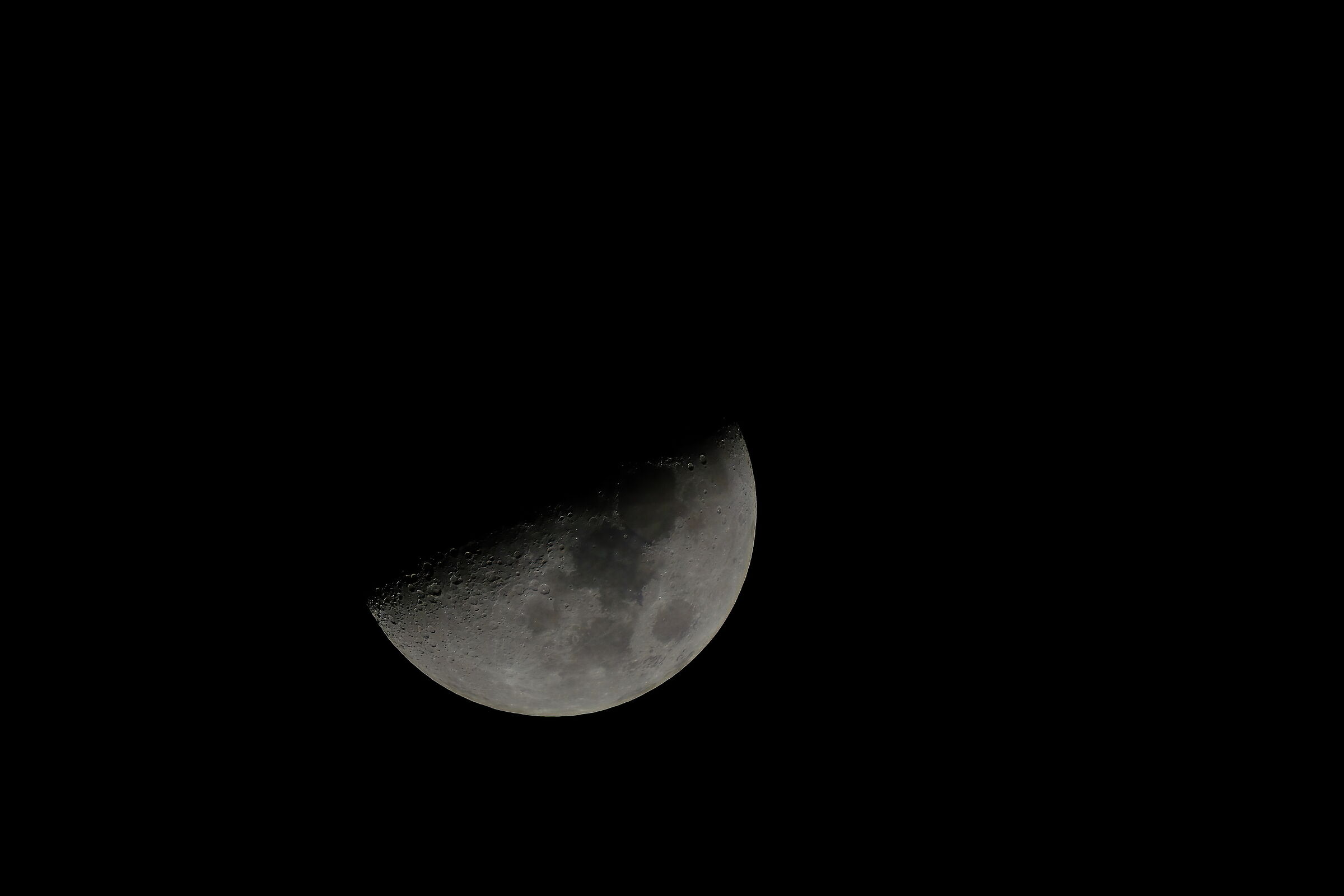 Moon with 70-300 and TC 1.4x crop 2x