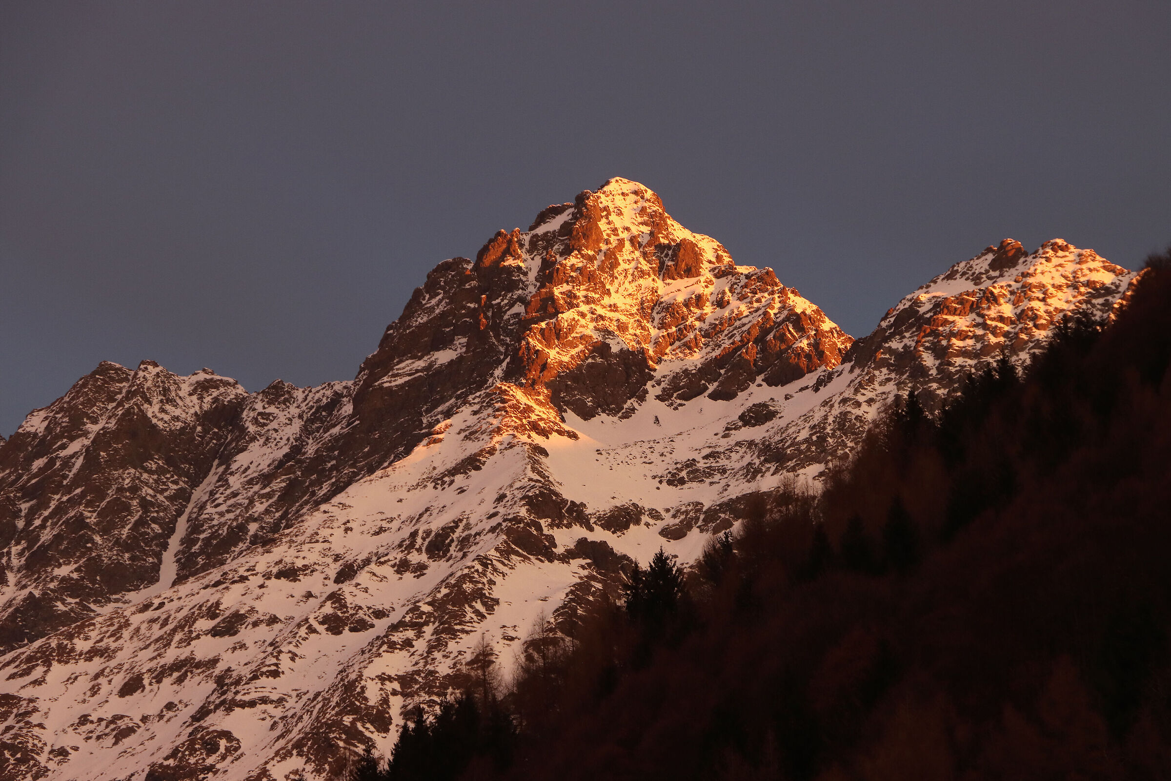 golden sunrise over Coca