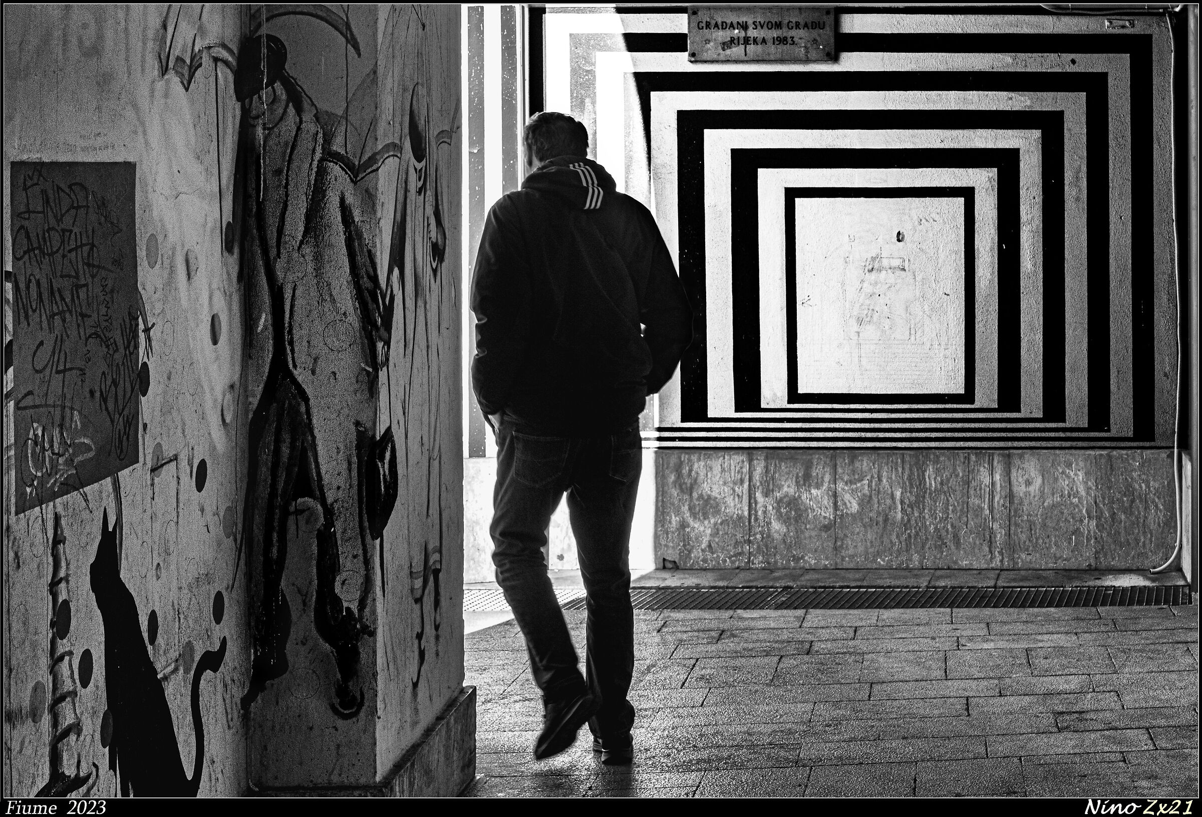 Arte di strada a Fiume(cro)