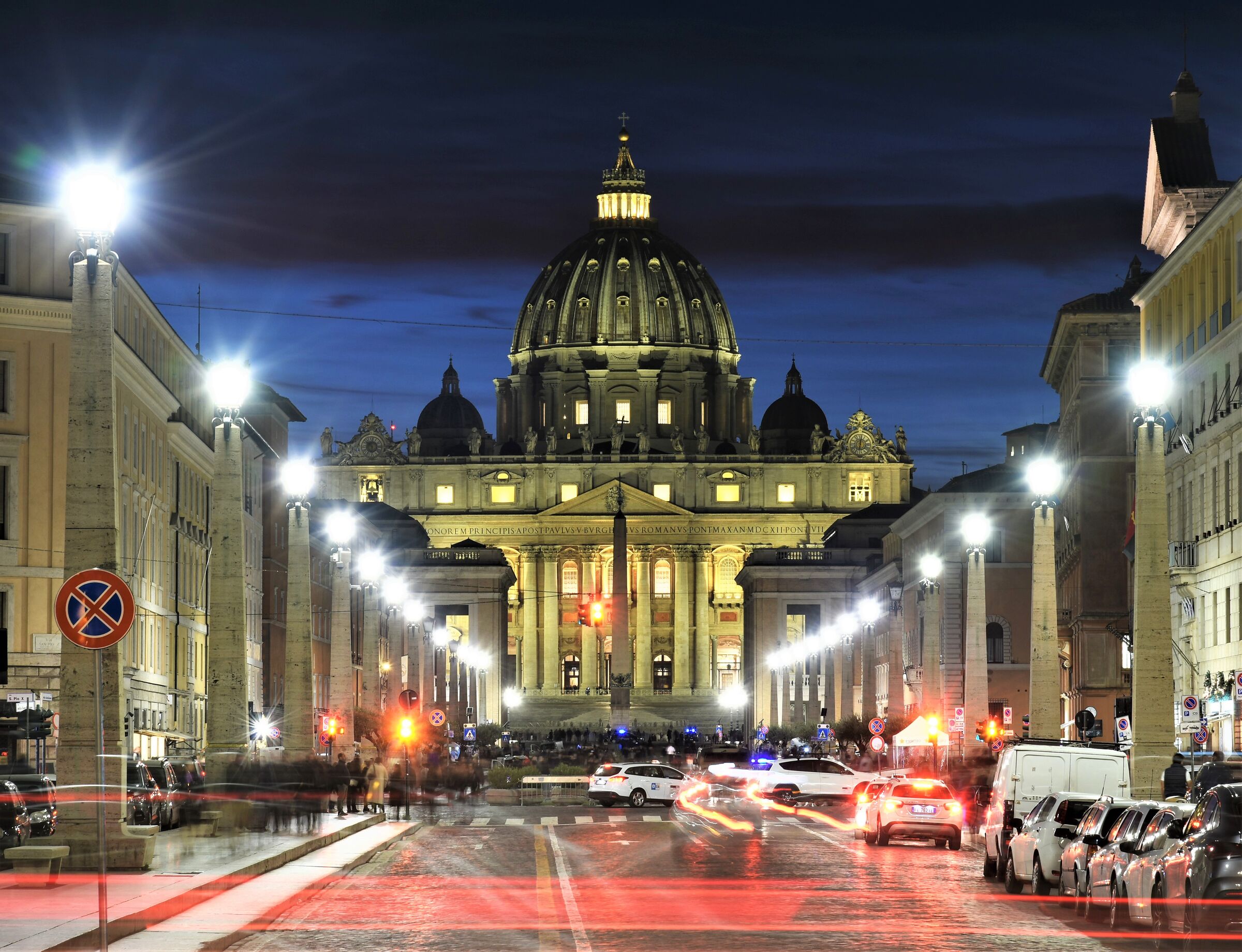 St. Peter's in the evening