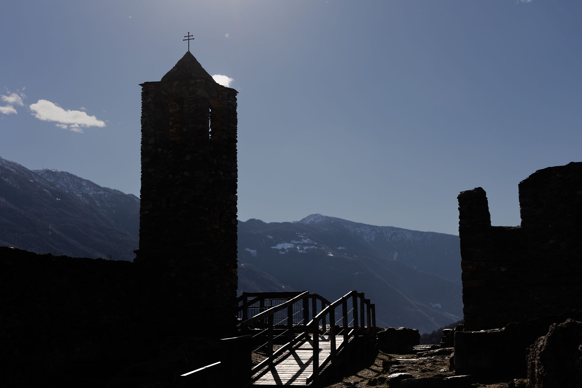 Castello di San Faustino.   Grosio
