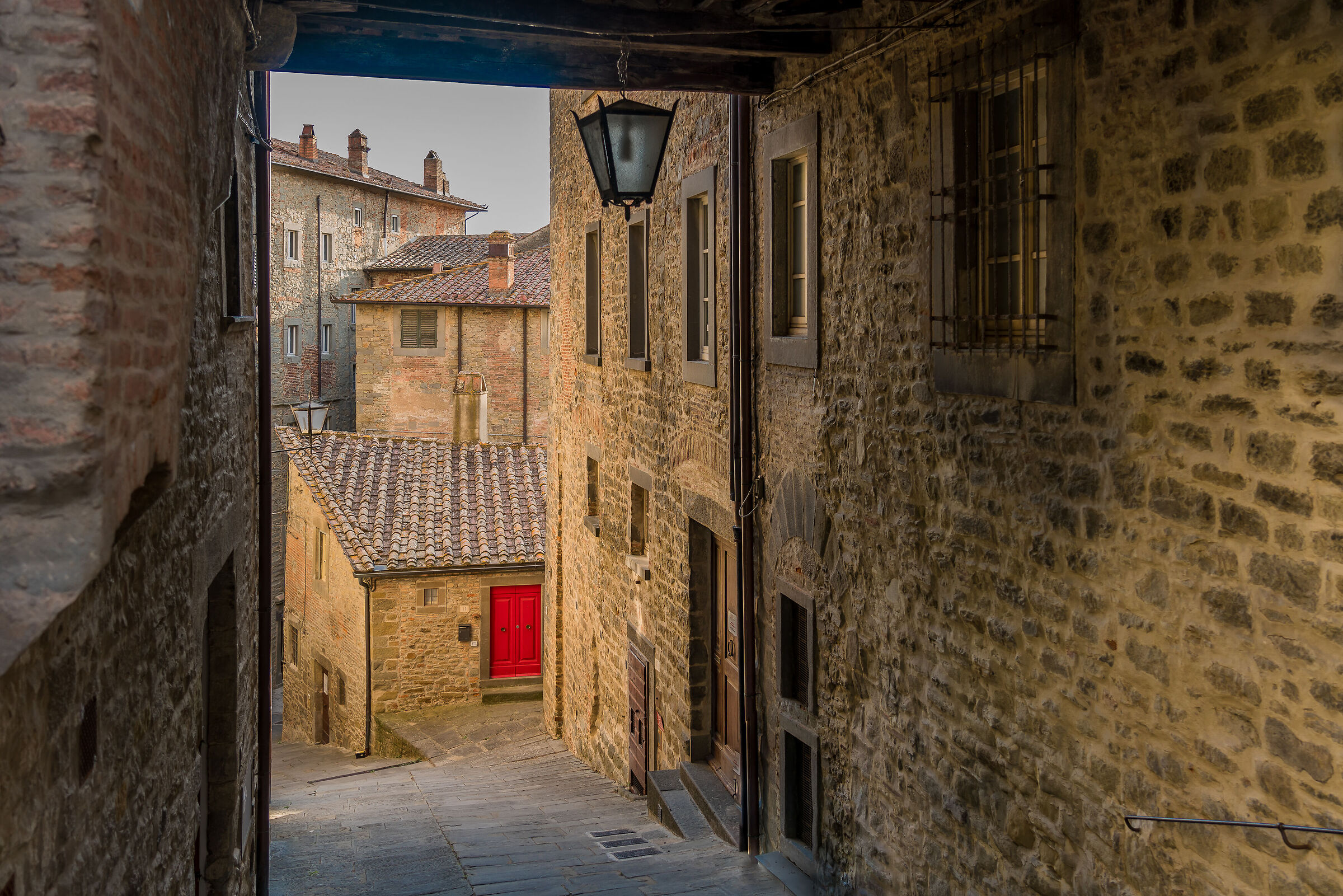 The red door....
