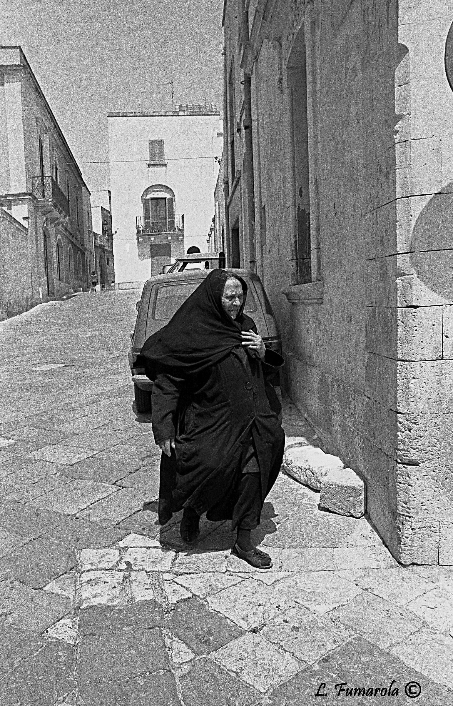 Through the streets of Otranto - 1978
