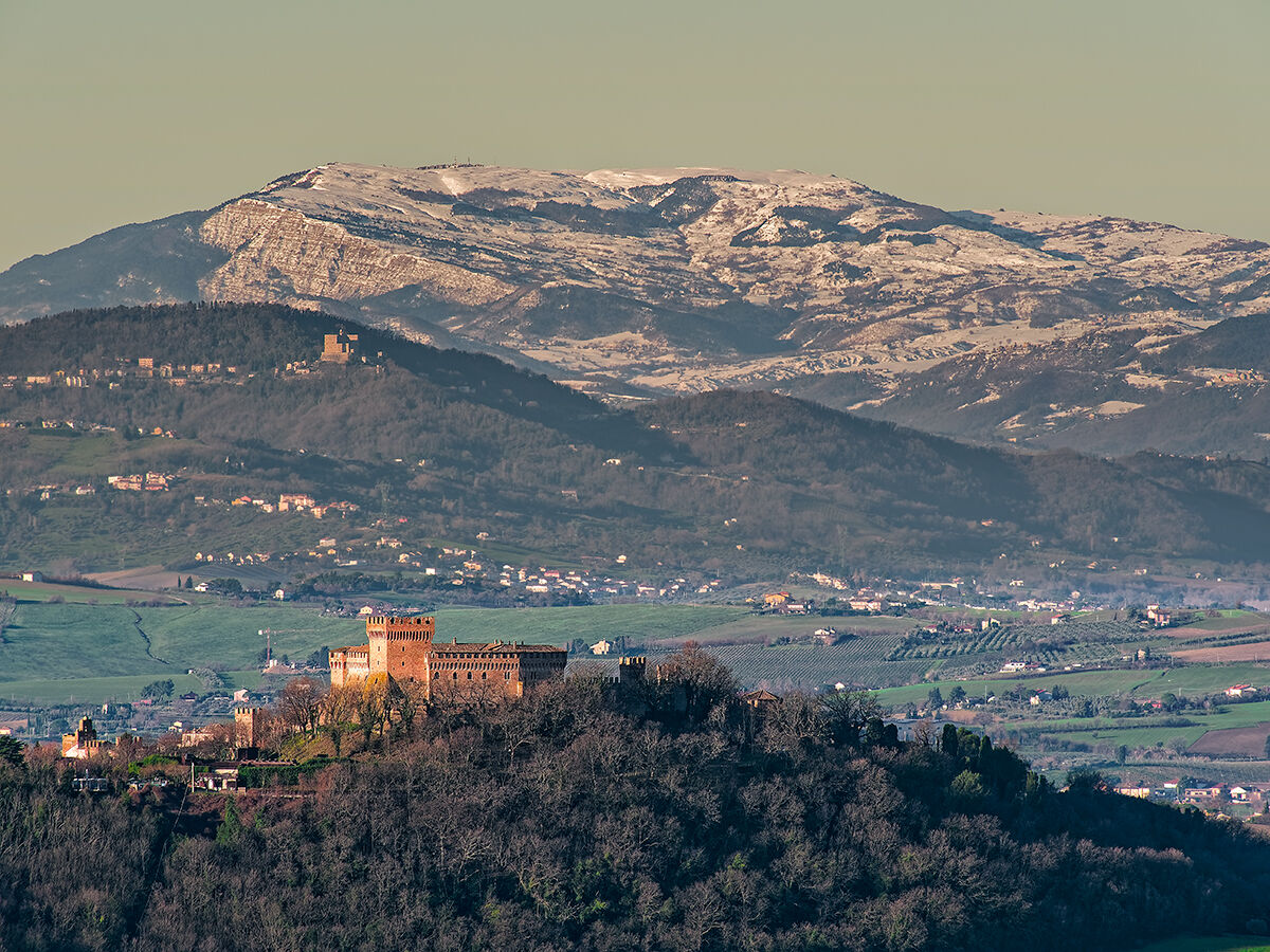 Gradara vista dal colle San Bartolo