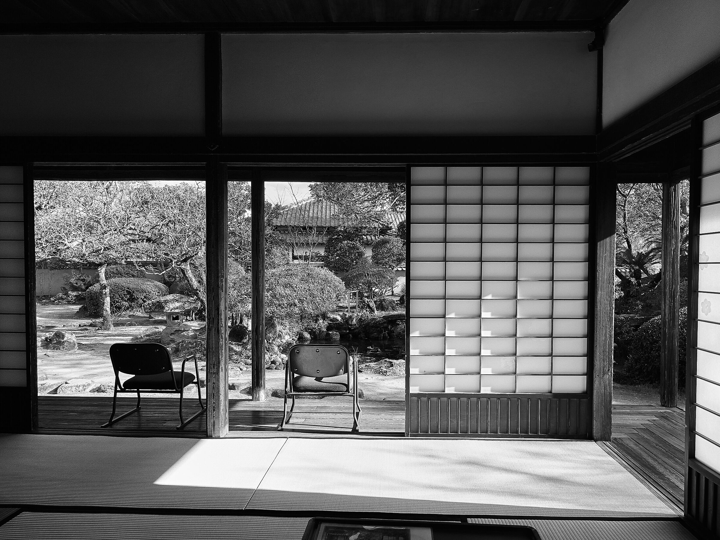 Samurai House 3 B&W