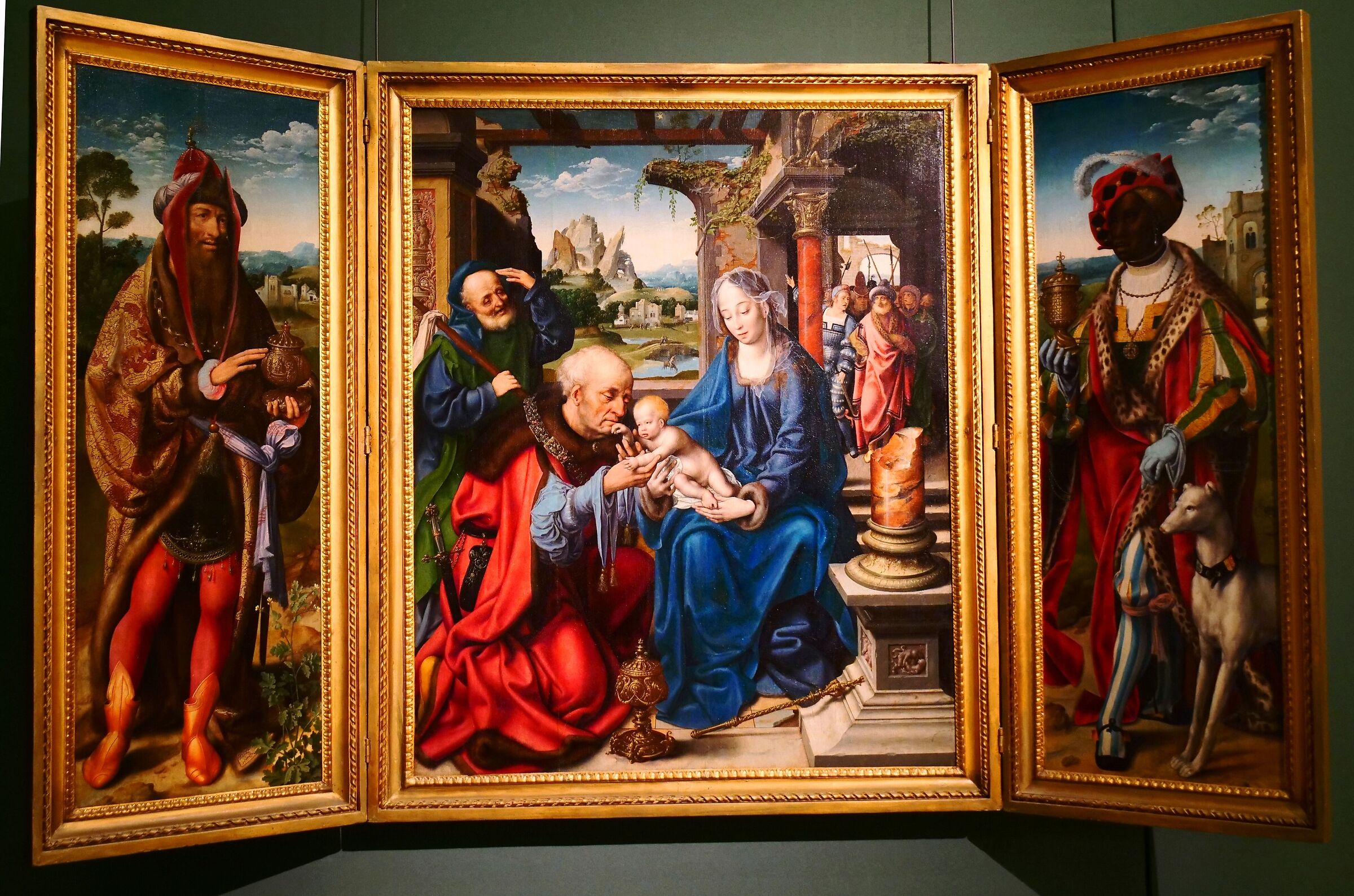 Joos Van Cleve "Adorazione del Magi" (1515 ca)