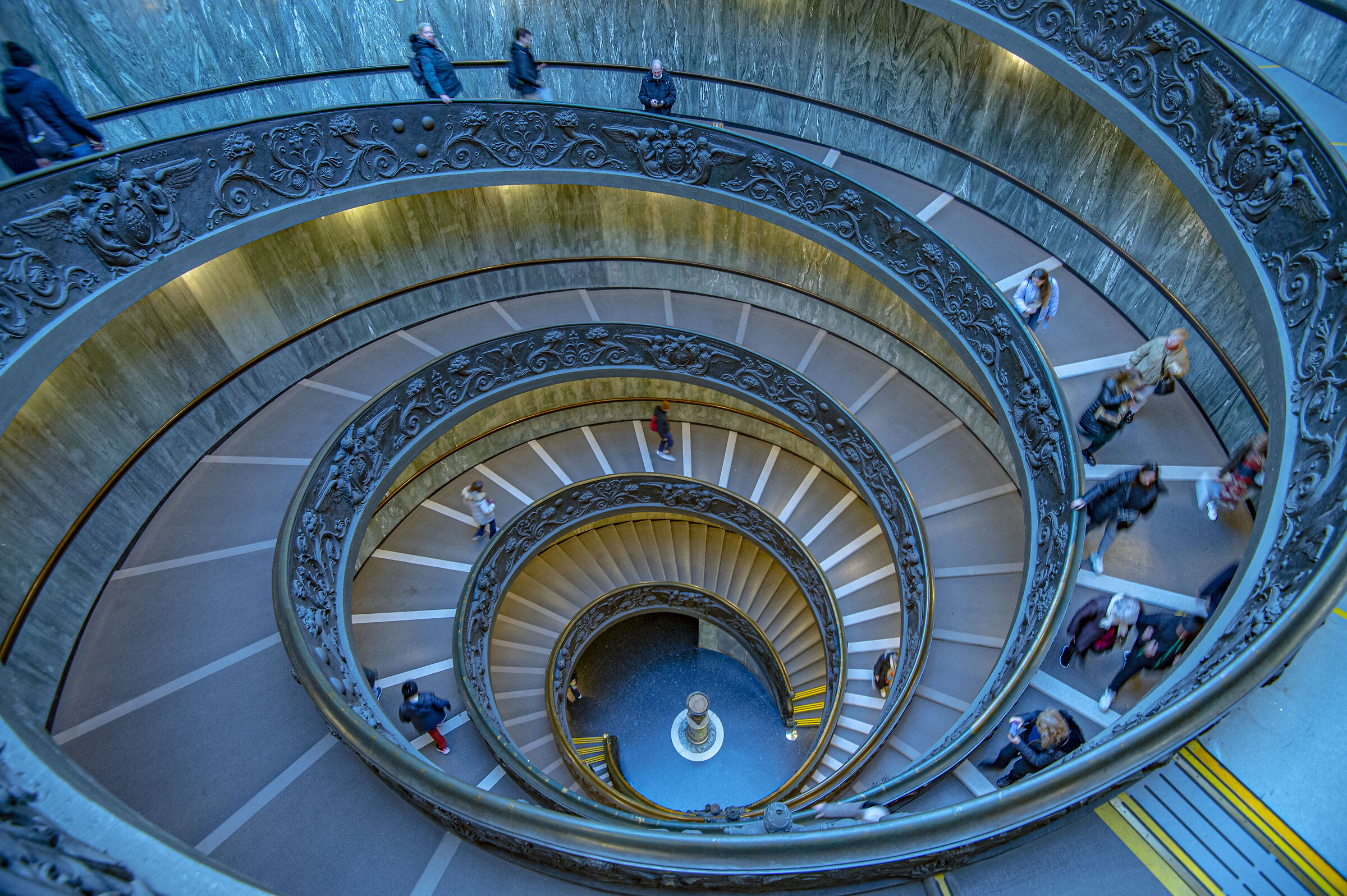 The snail of the Vatican Museums