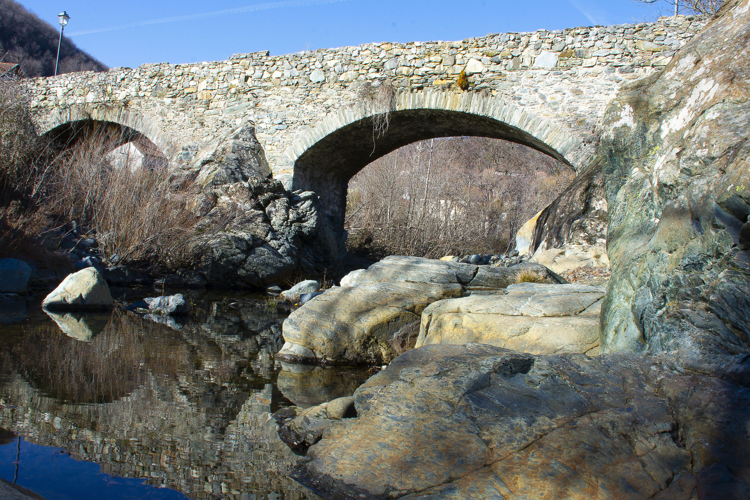 The medieval bridge of Urbe