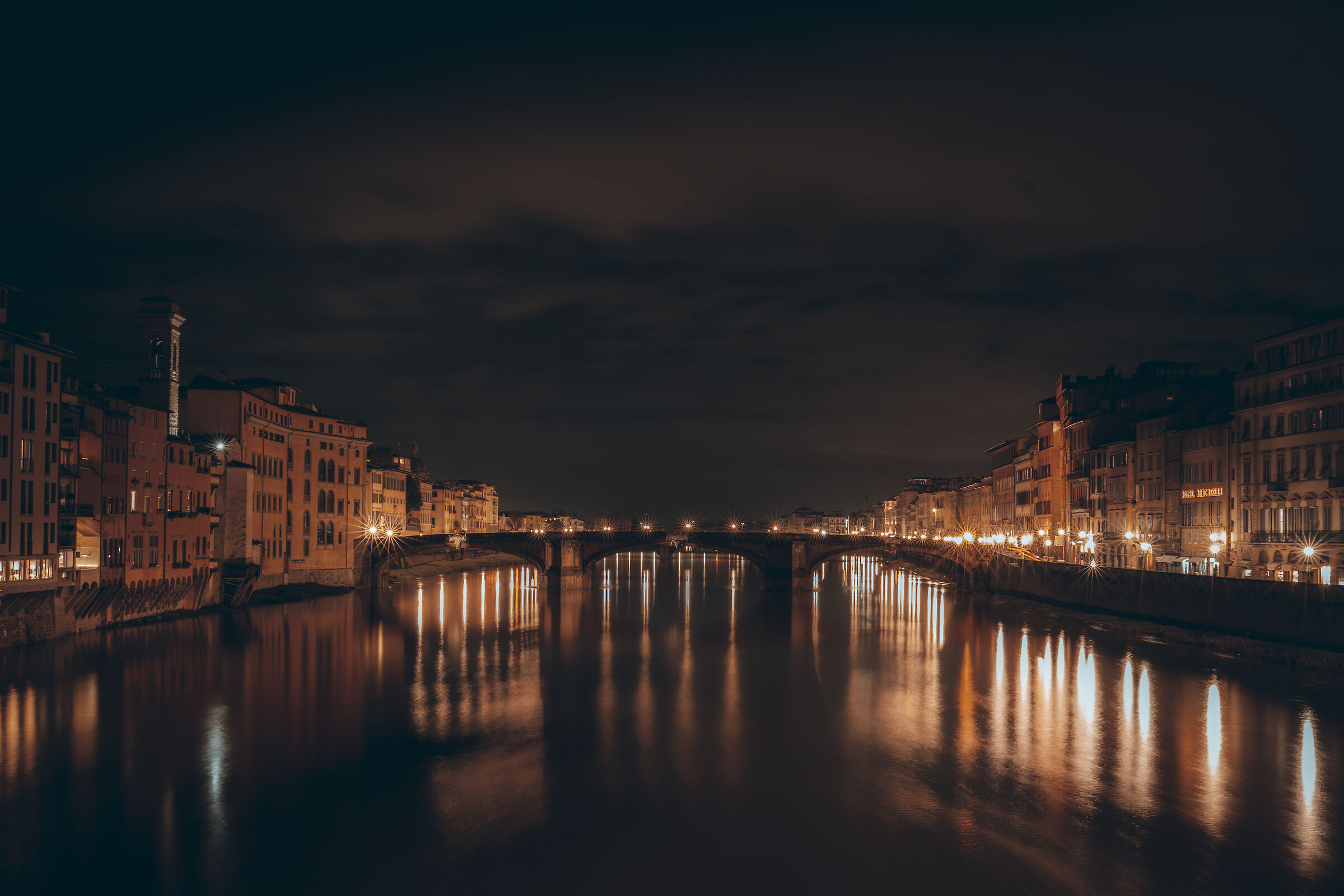 Notte su Ponte Vecchio